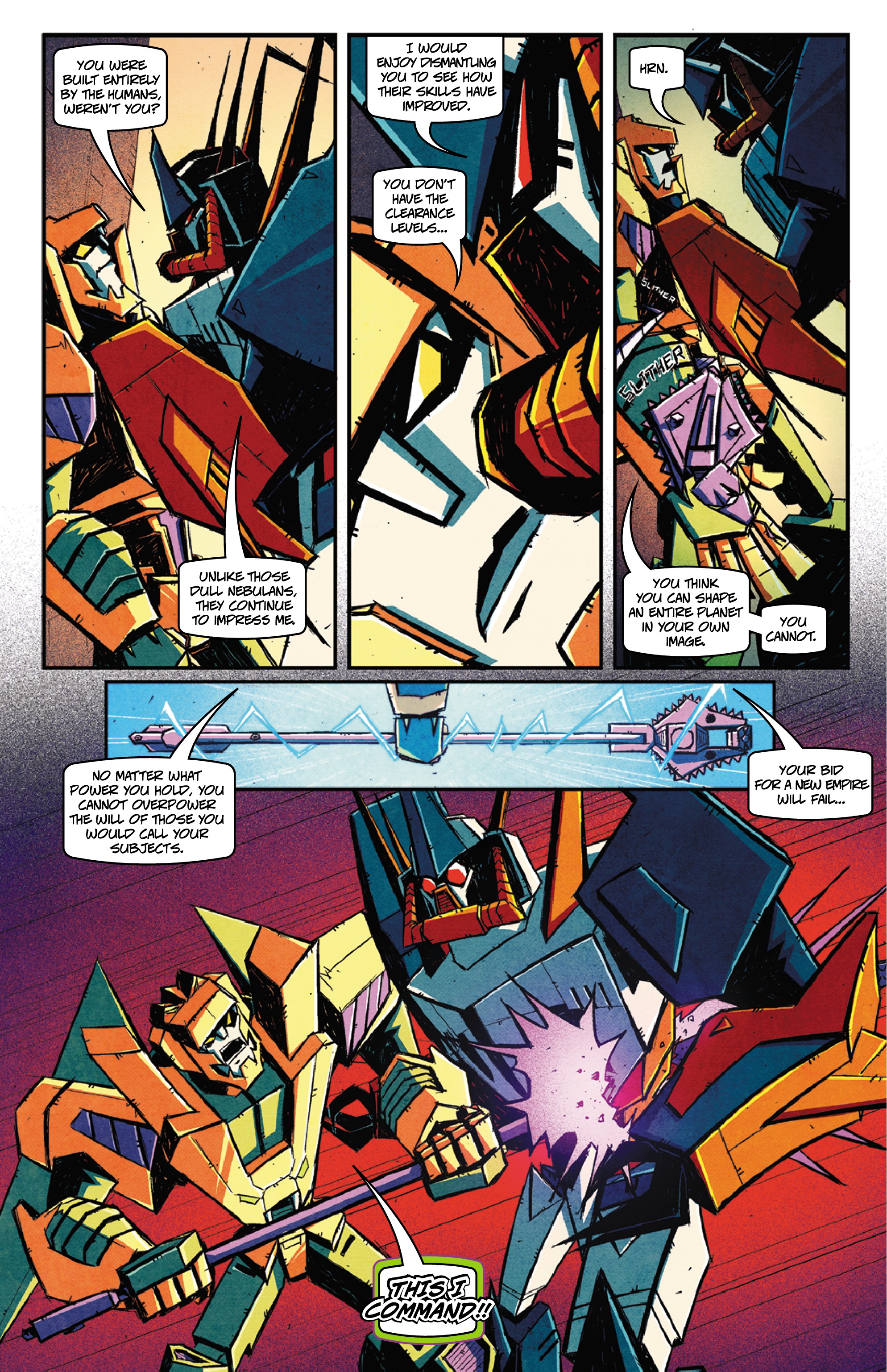 Read online Transformers: Timelines comic -  Issue #9 - 20