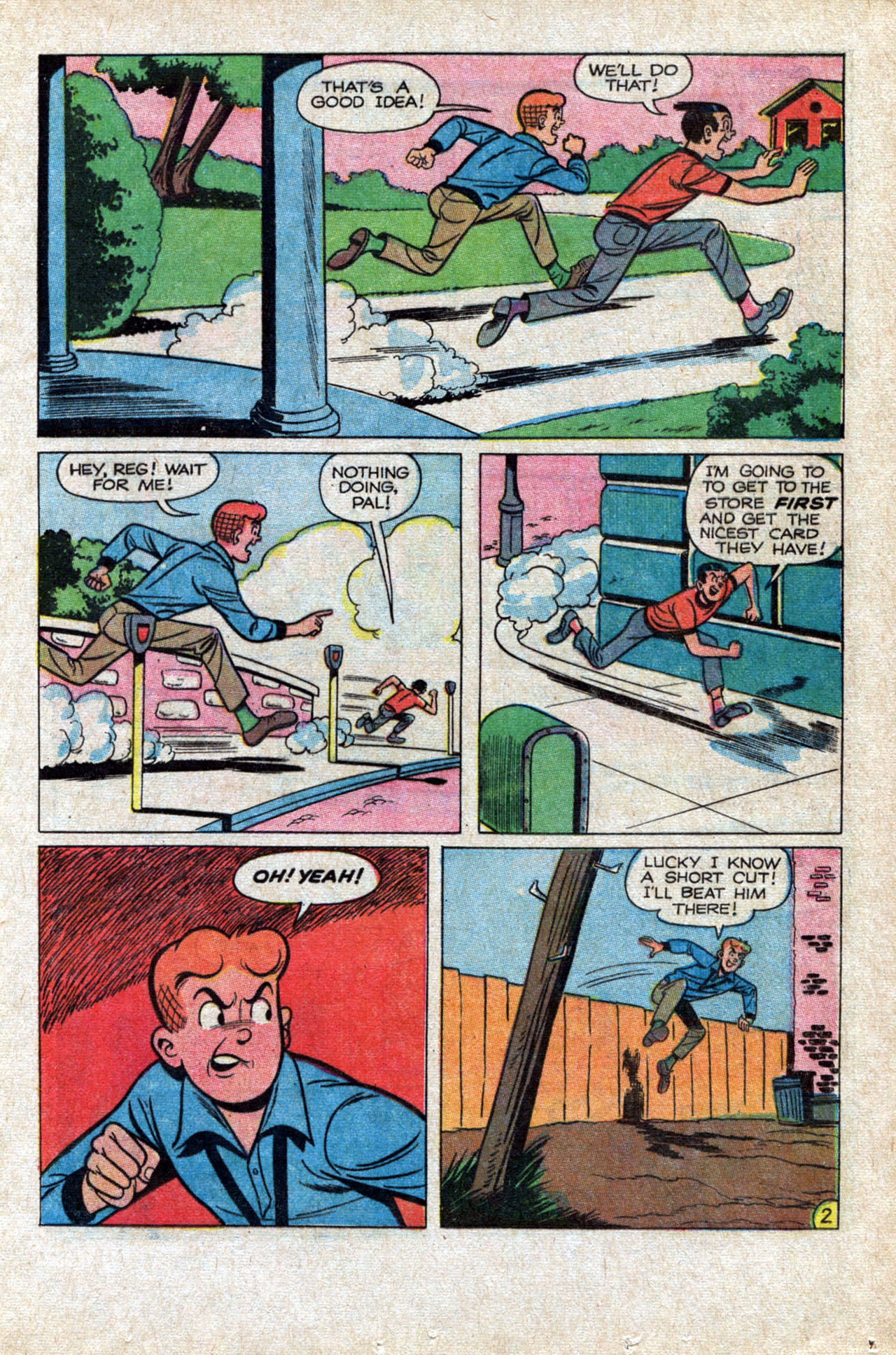 Read online Reggie and Me (1966) comic -  Issue #21 - 21