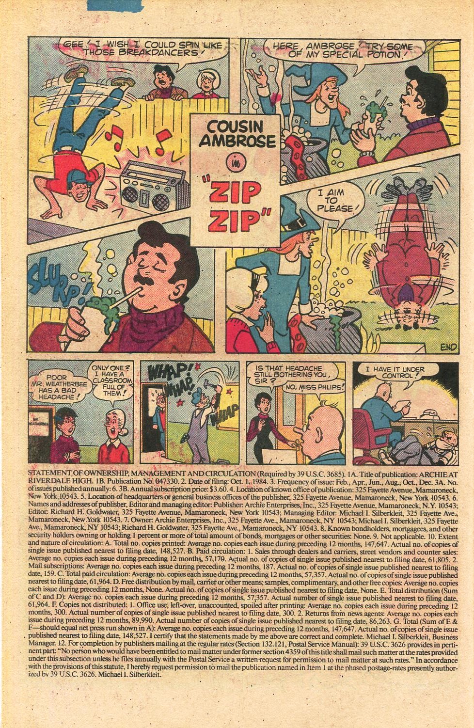 Read online Archie at Riverdale High (1972) comic -  Issue #102 - 10