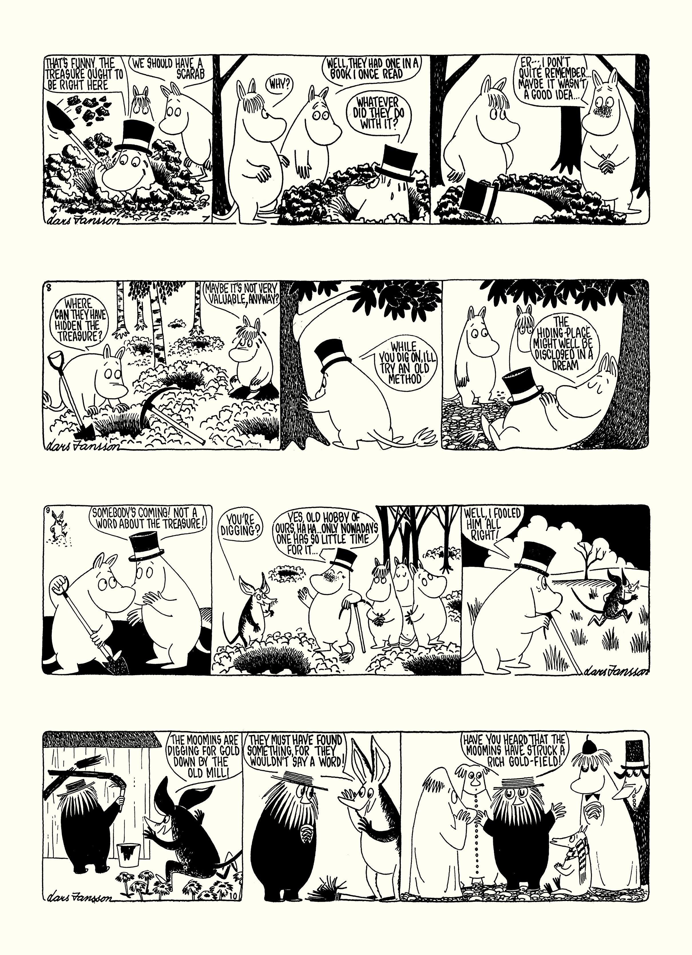 Read online Moomin: The Complete Lars Jansson Comic Strip comic -  Issue # TPB 7 - 71