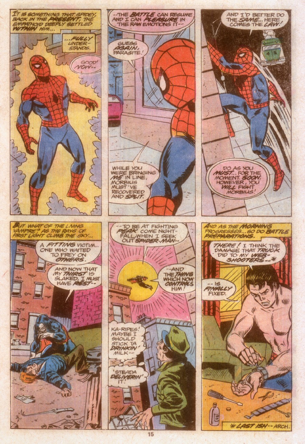 Read online The Spectacular Spider-Man (1976) comic -  Issue #8 - 10