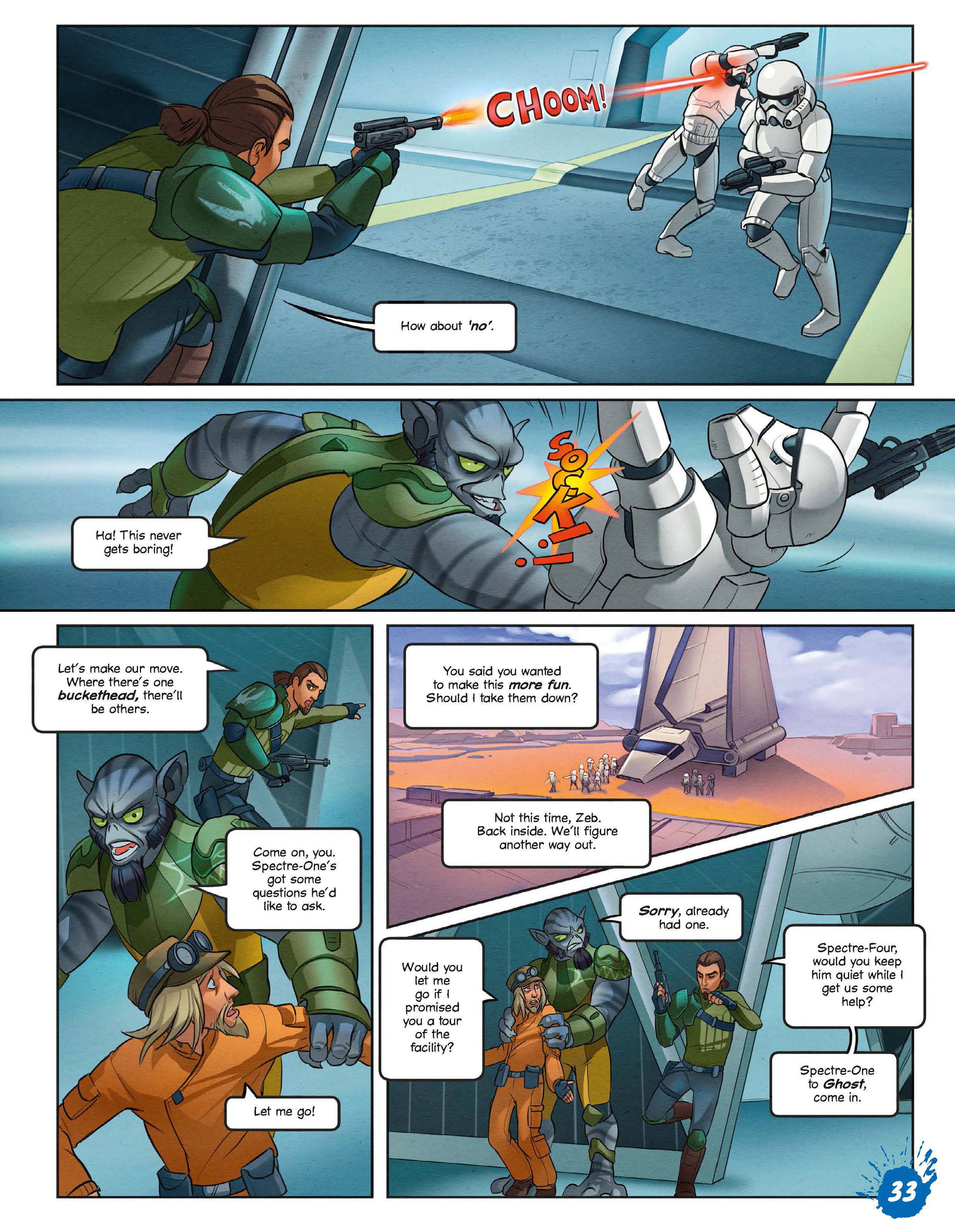 Read online Star Wars Rebels Magazine comic -  Issue #7 - 33