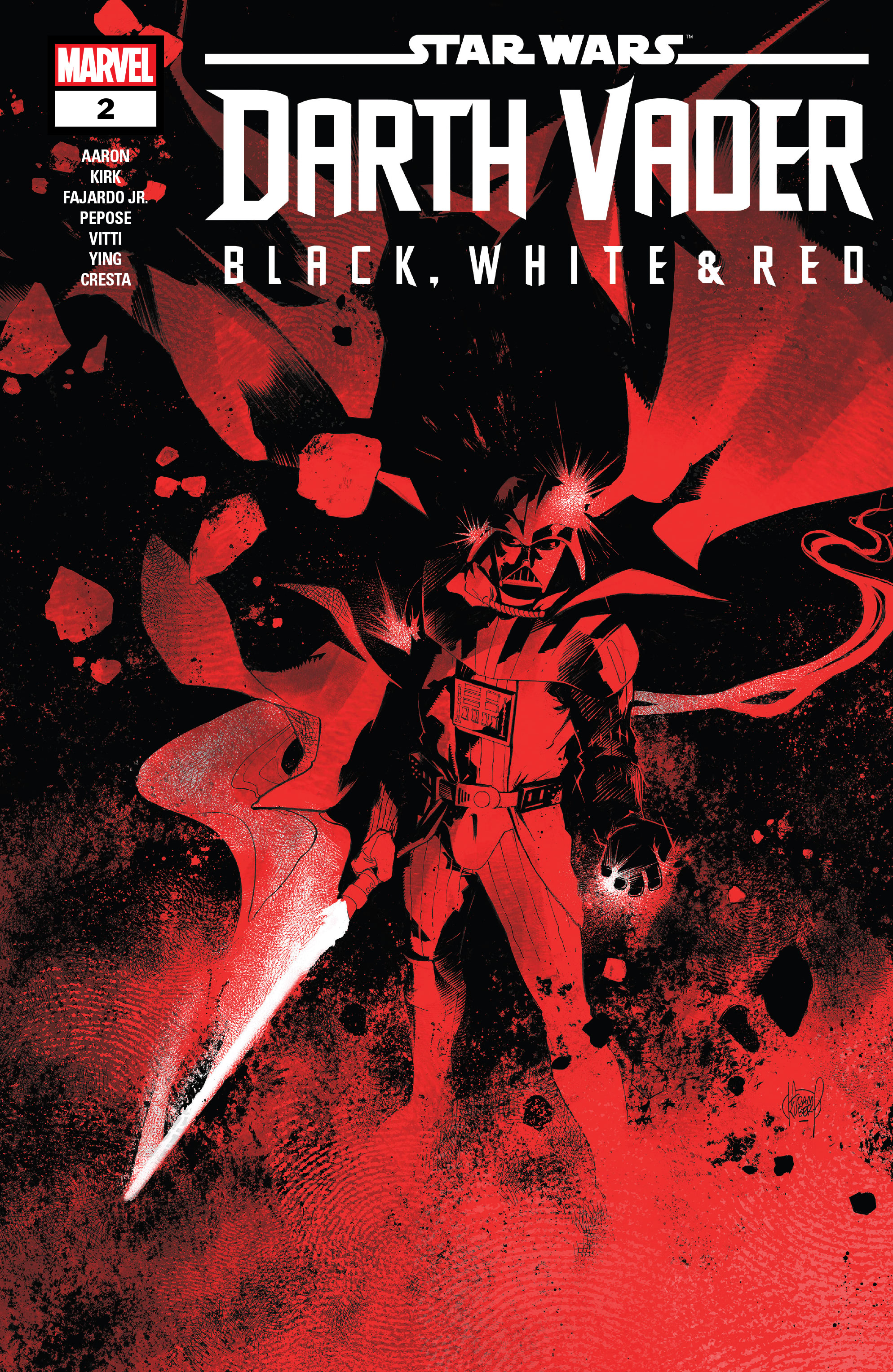 Read online Star Wars: Darth Vader - Black, White & Red comic -  Issue #2 - 1