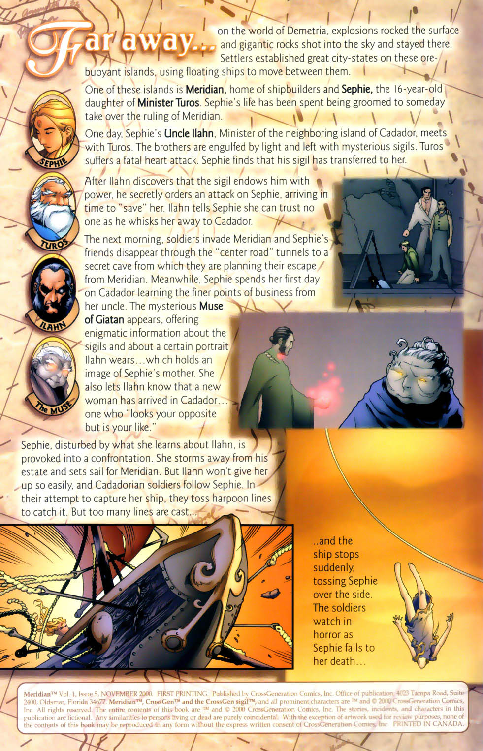 Read online Meridian comic -  Issue #5 - 4