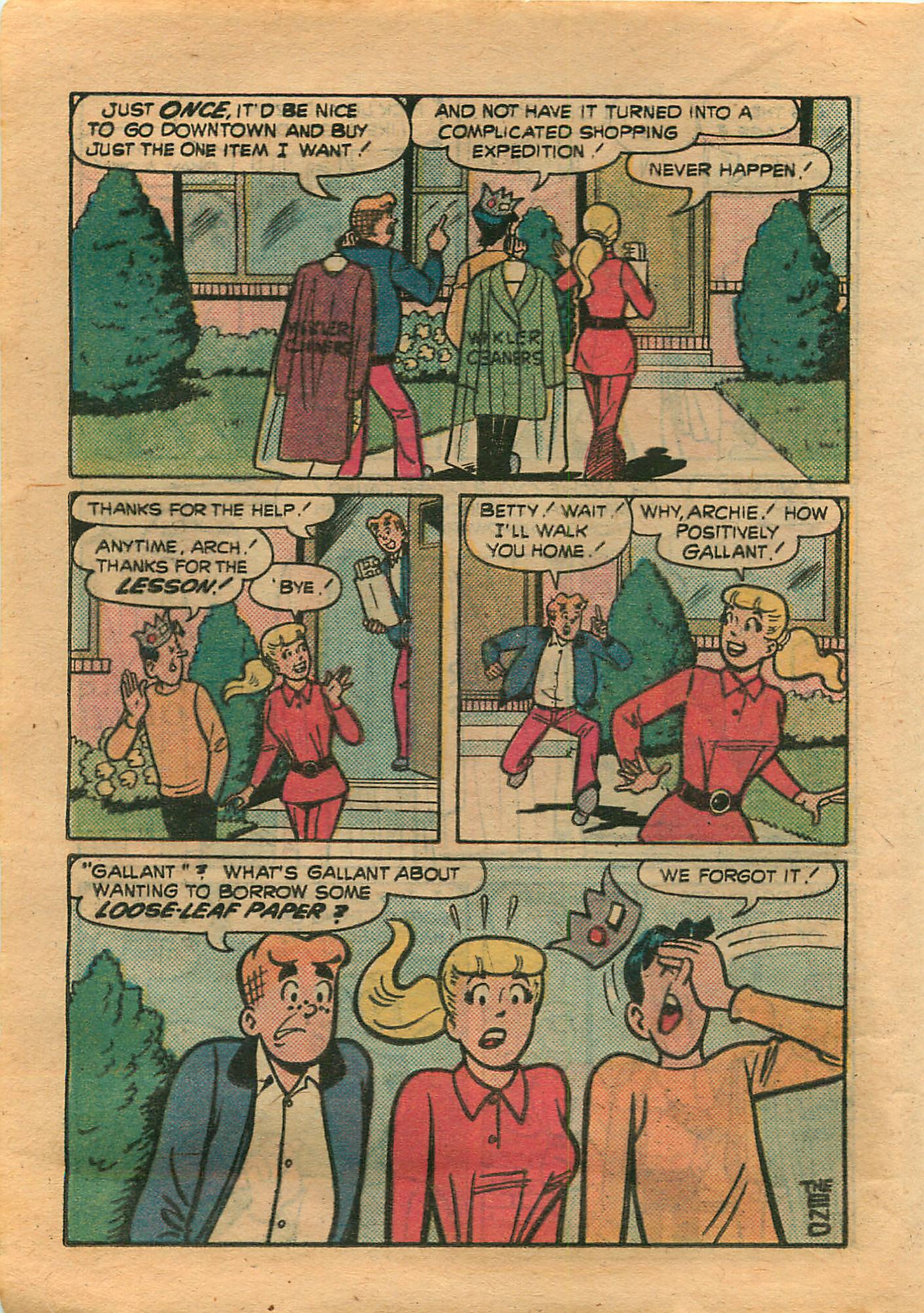 Read online Jughead Jones Comics Digest comic -  Issue #16 - 28