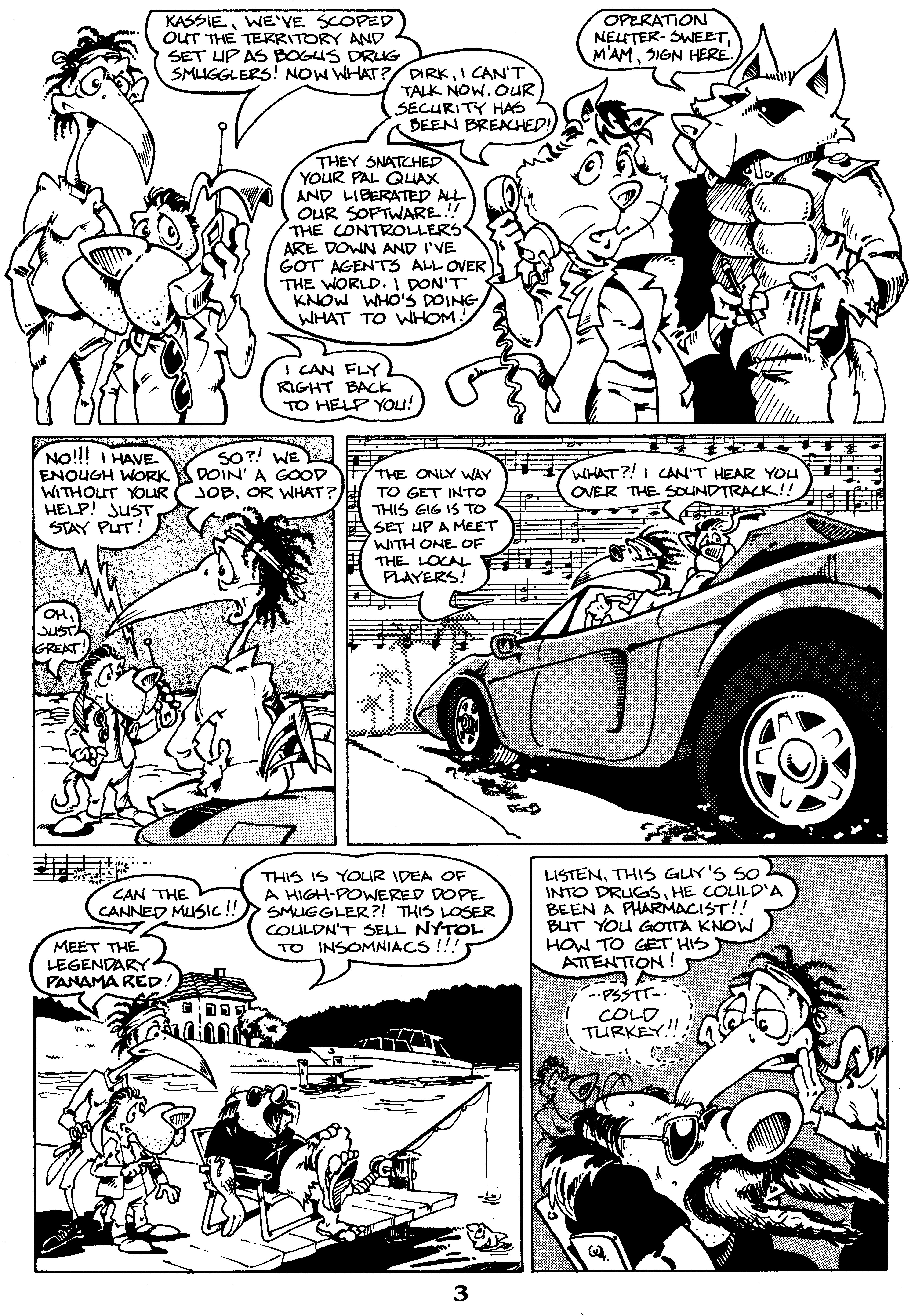 Read online Critters comic -  Issue #28 - 5