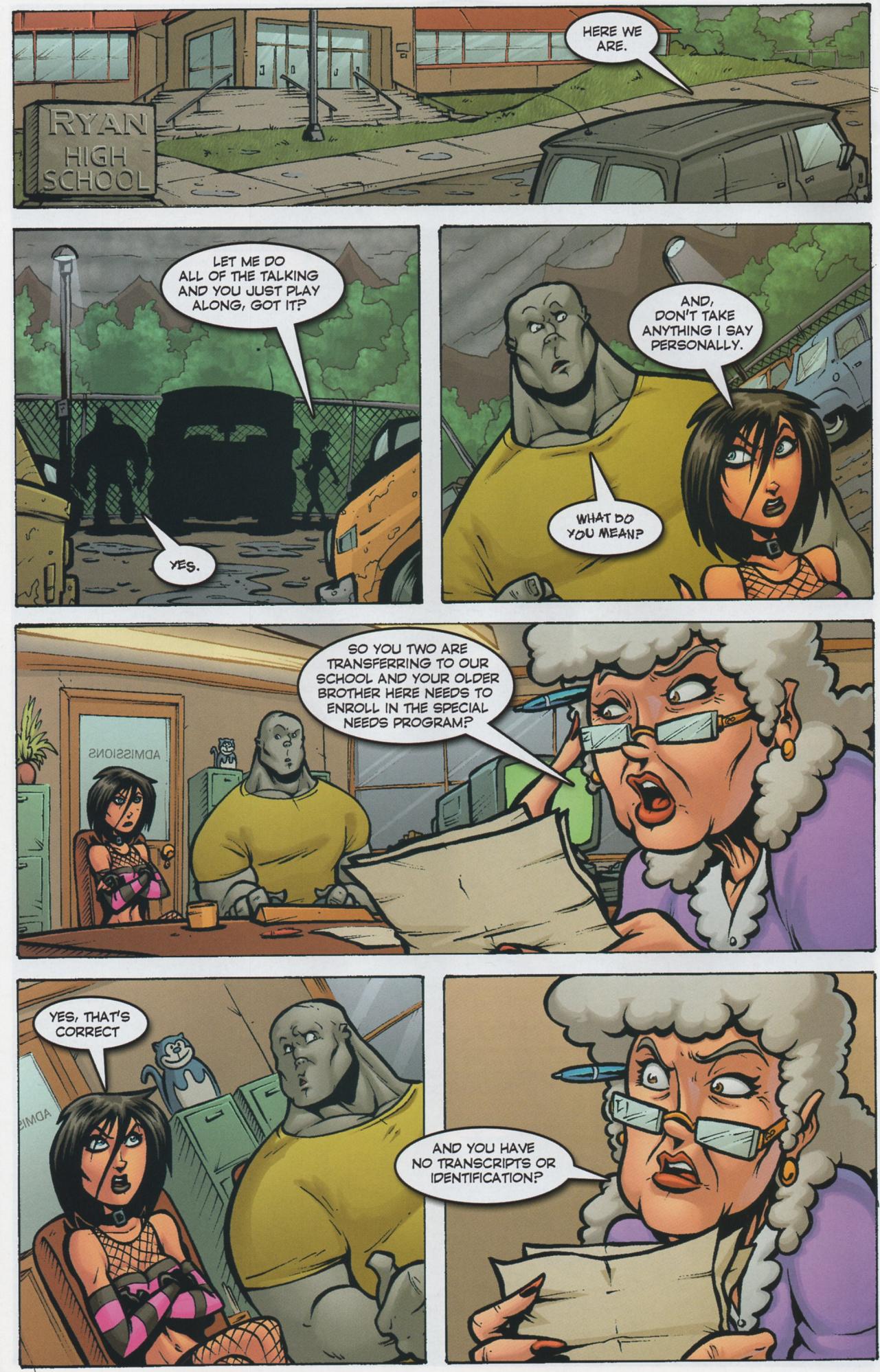 Read online Hack/Slash Meets Zombies vs. Cheerleaders comic -  Issue # Full - 10