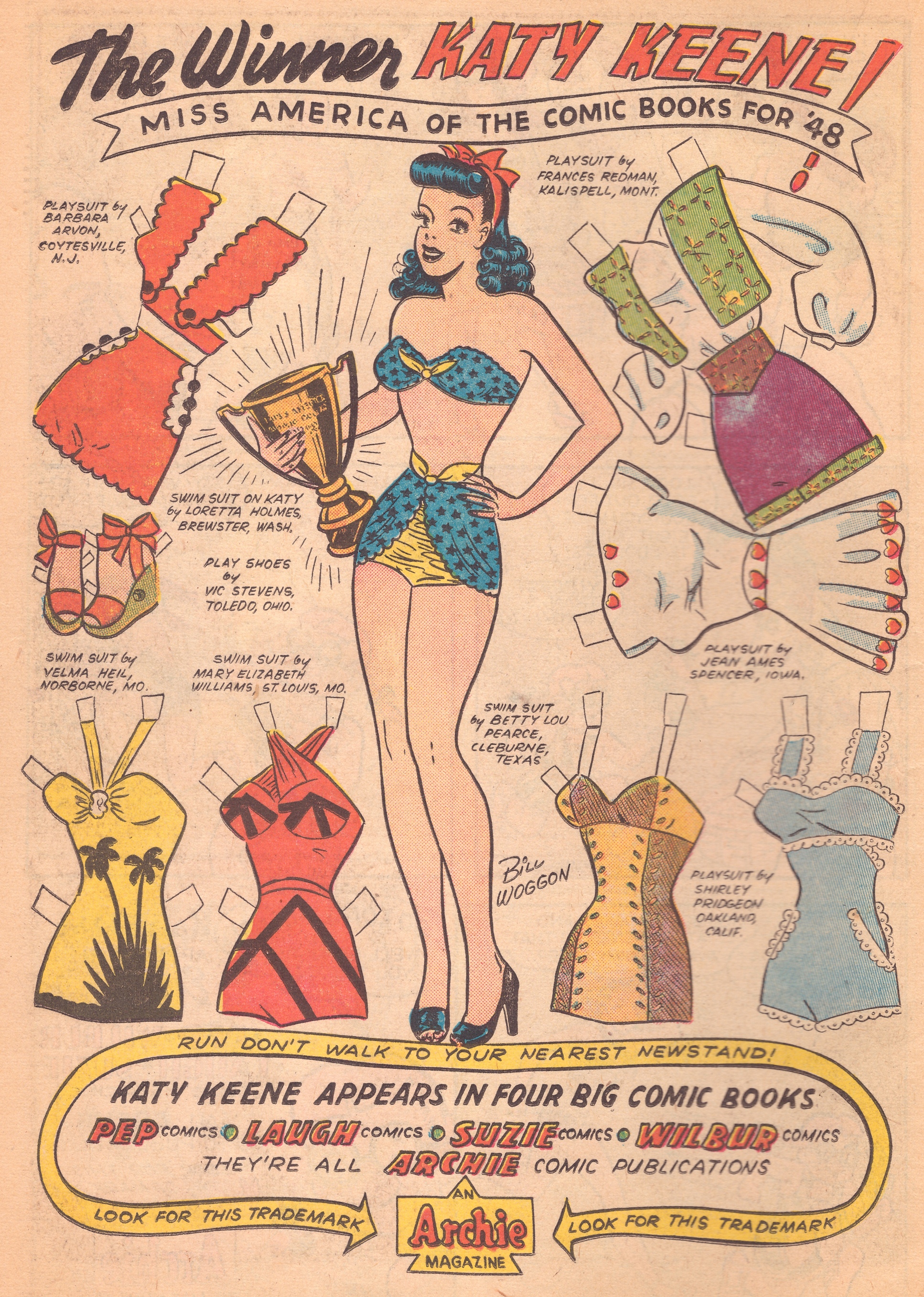 Read online Pep Comics comic -  Issue #69 - 18