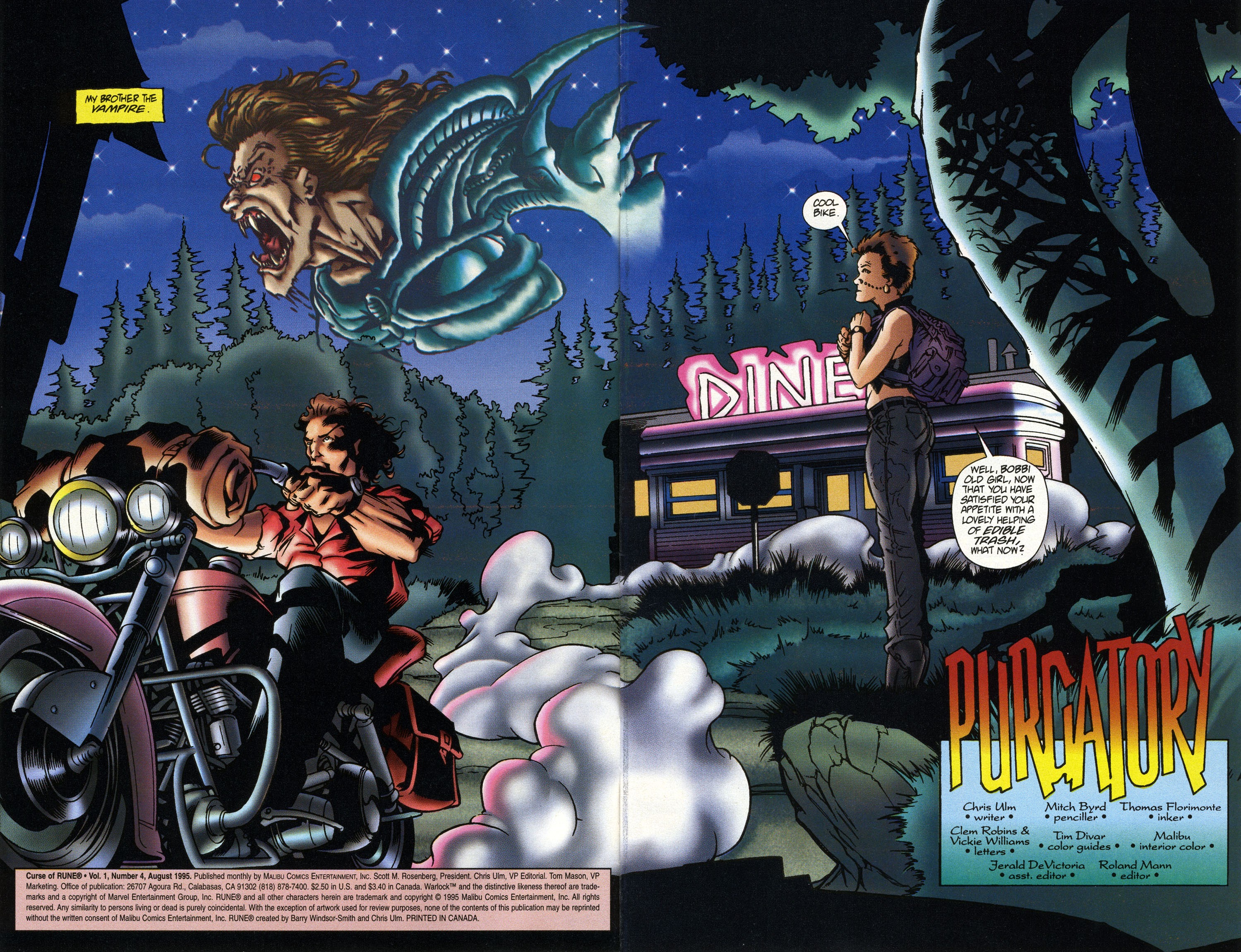 Read online Curse of Rune comic -  Issue #4 - 4