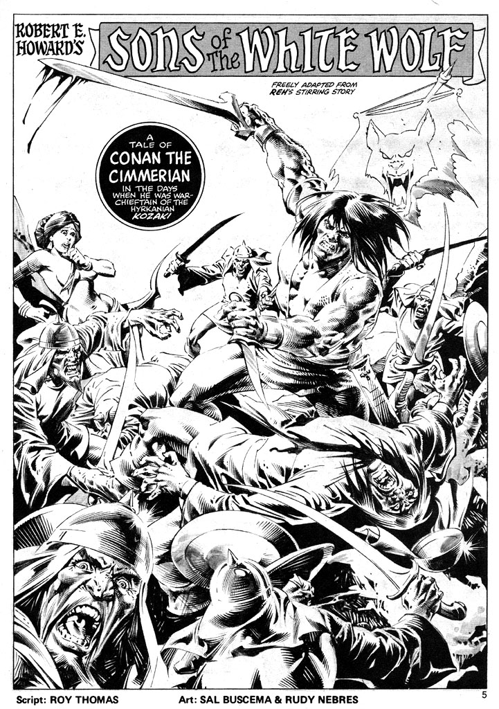 Read online The Savage Sword Of Conan comic -  Issue #37 - 5