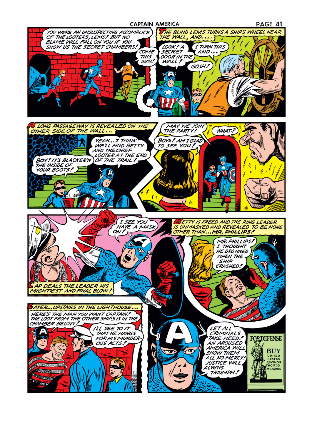Captain America Comics 13 Page 42