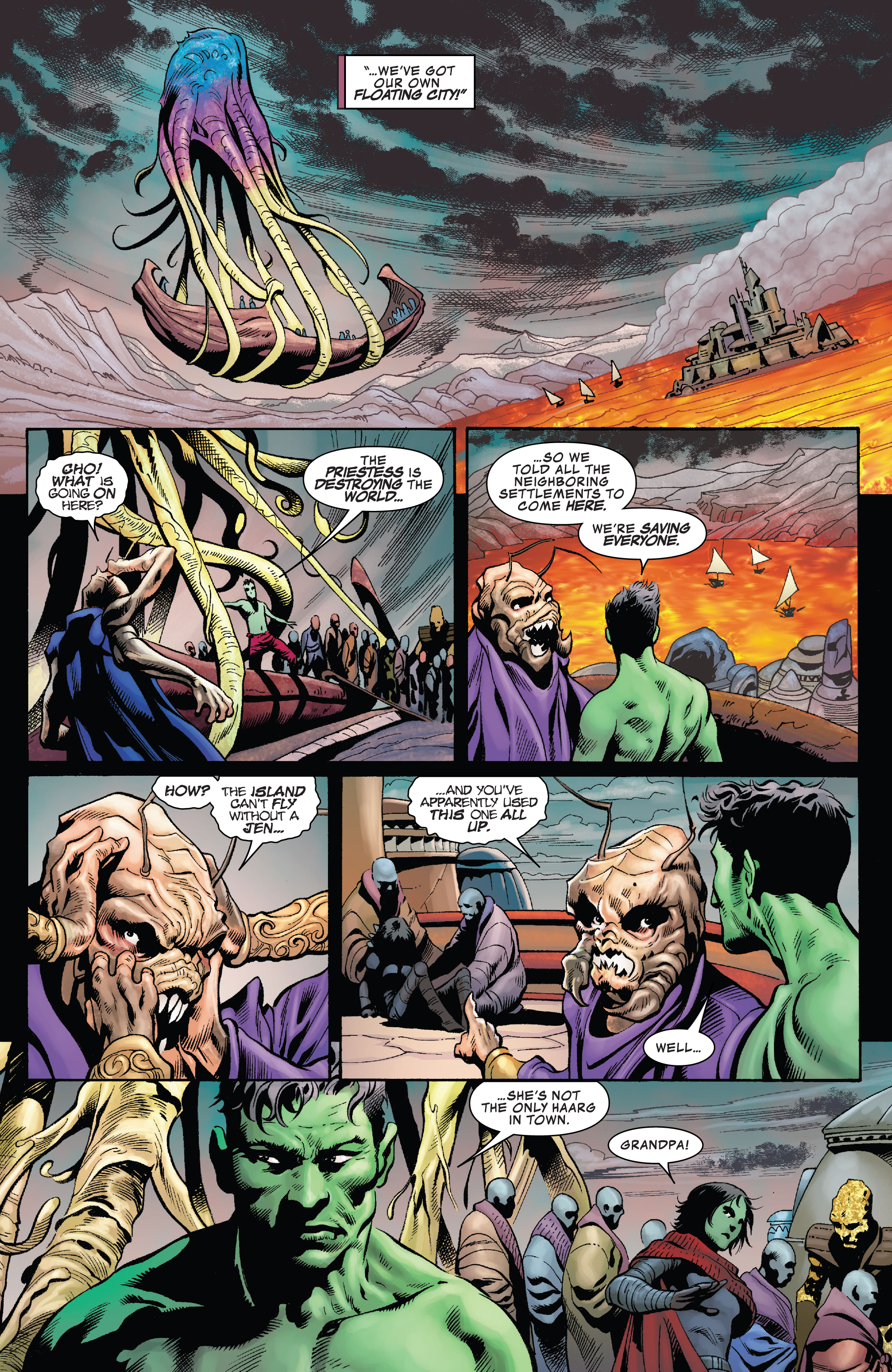Read online Planet Hulk Worldbreaker comic -  Issue #4 - 13