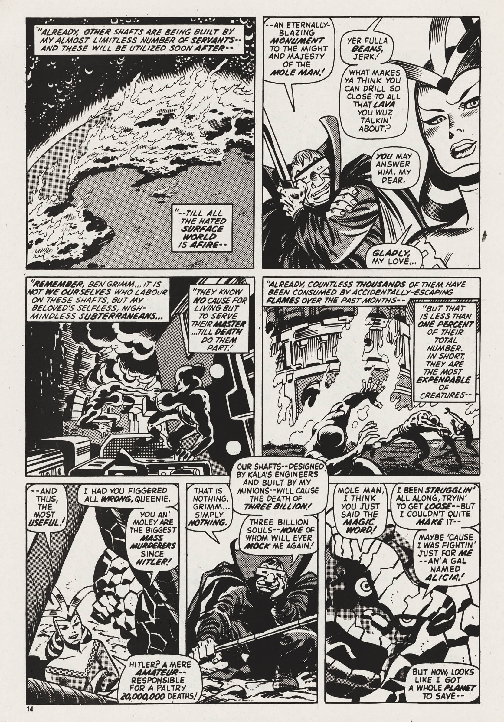 Read online Captain Britain (1976) comic -  Issue #39 - 14