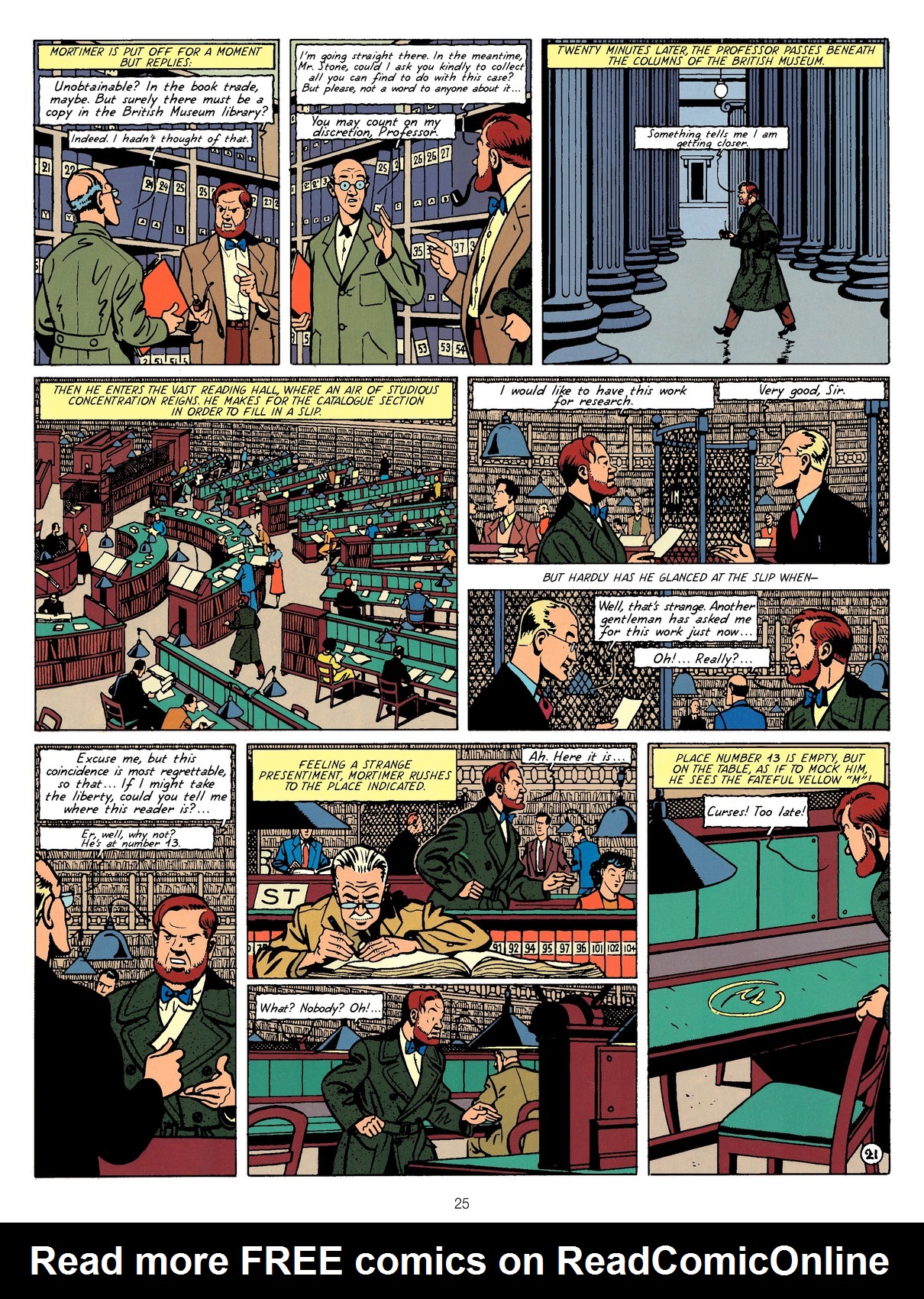 Read online Blake & Mortimer comic -  Issue #1 - 27