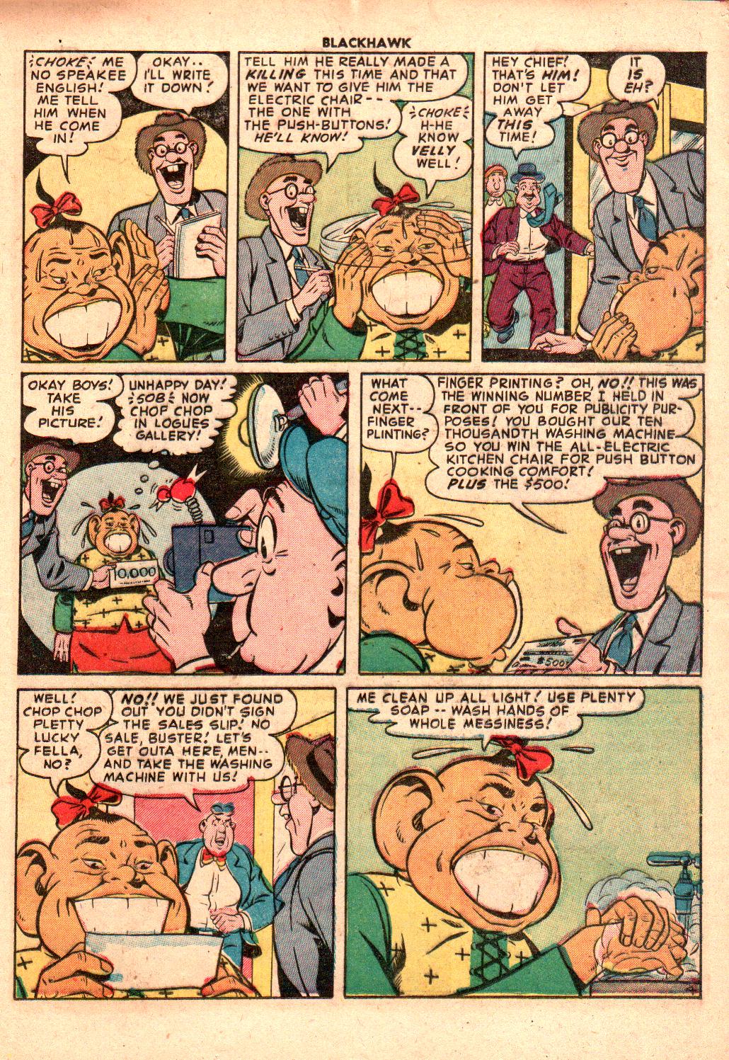 Read online Blackhawk (1957) comic -  Issue #62 - 17