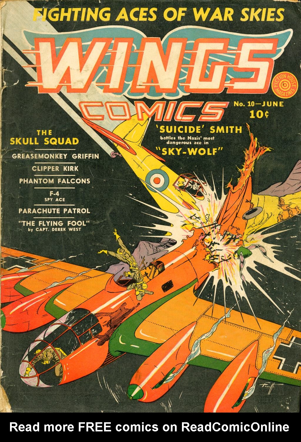 Read online Wings Comics comic -  Issue #10 - 1