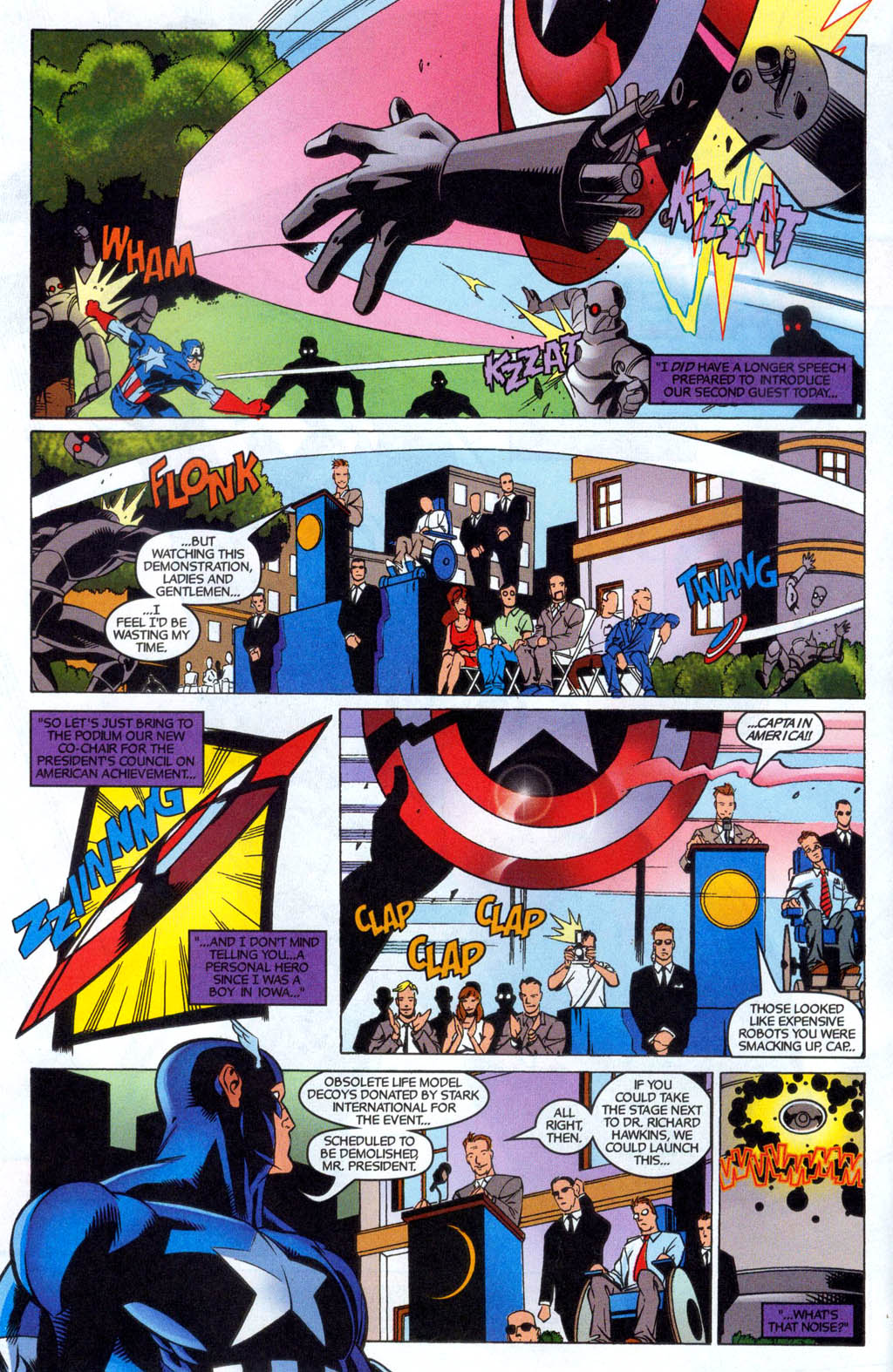 Read online Avengers United They Stand comic -  Issue #6 - 3