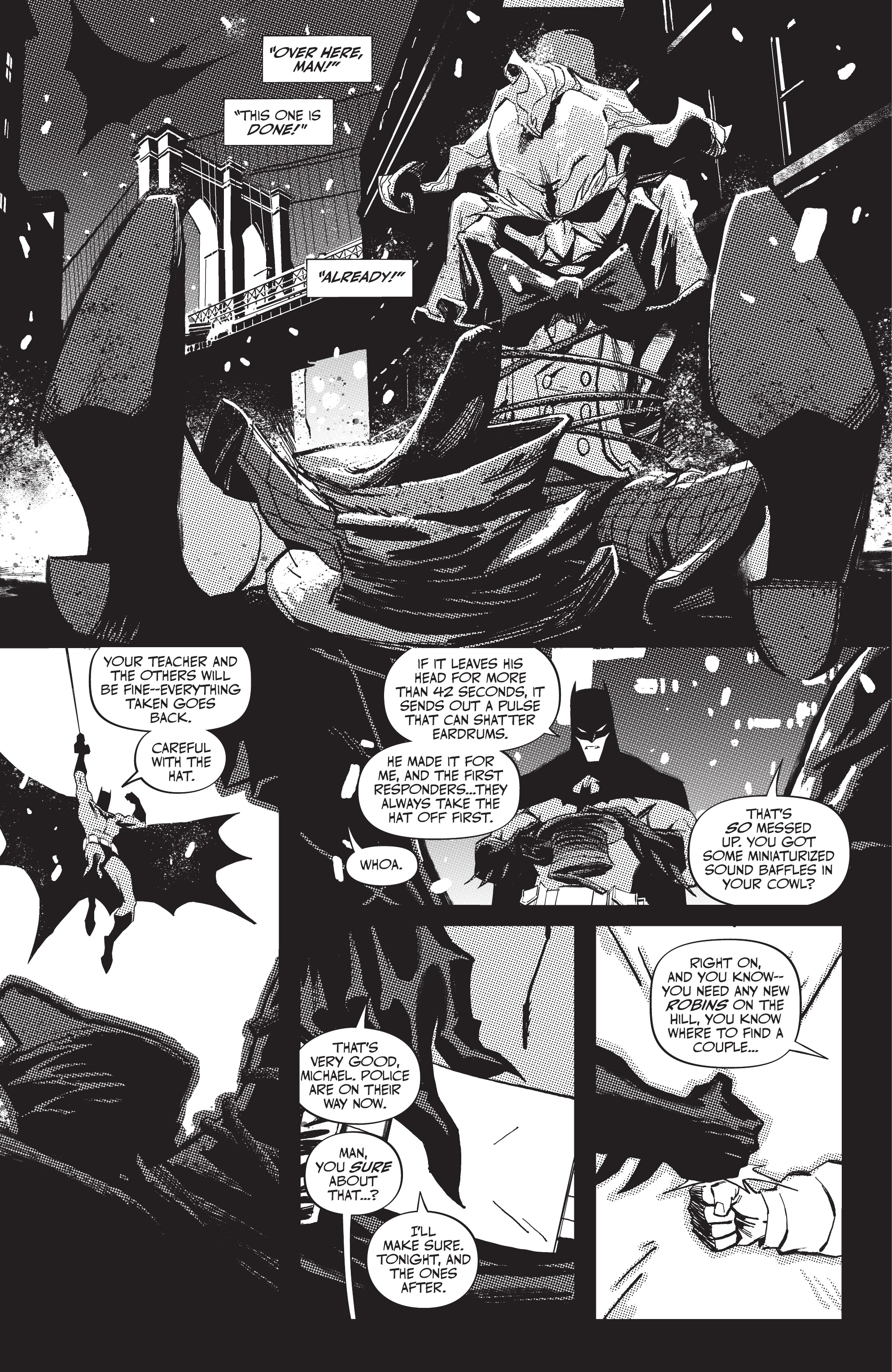 Read online Batman Black & White comic -  Issue #6 - 11