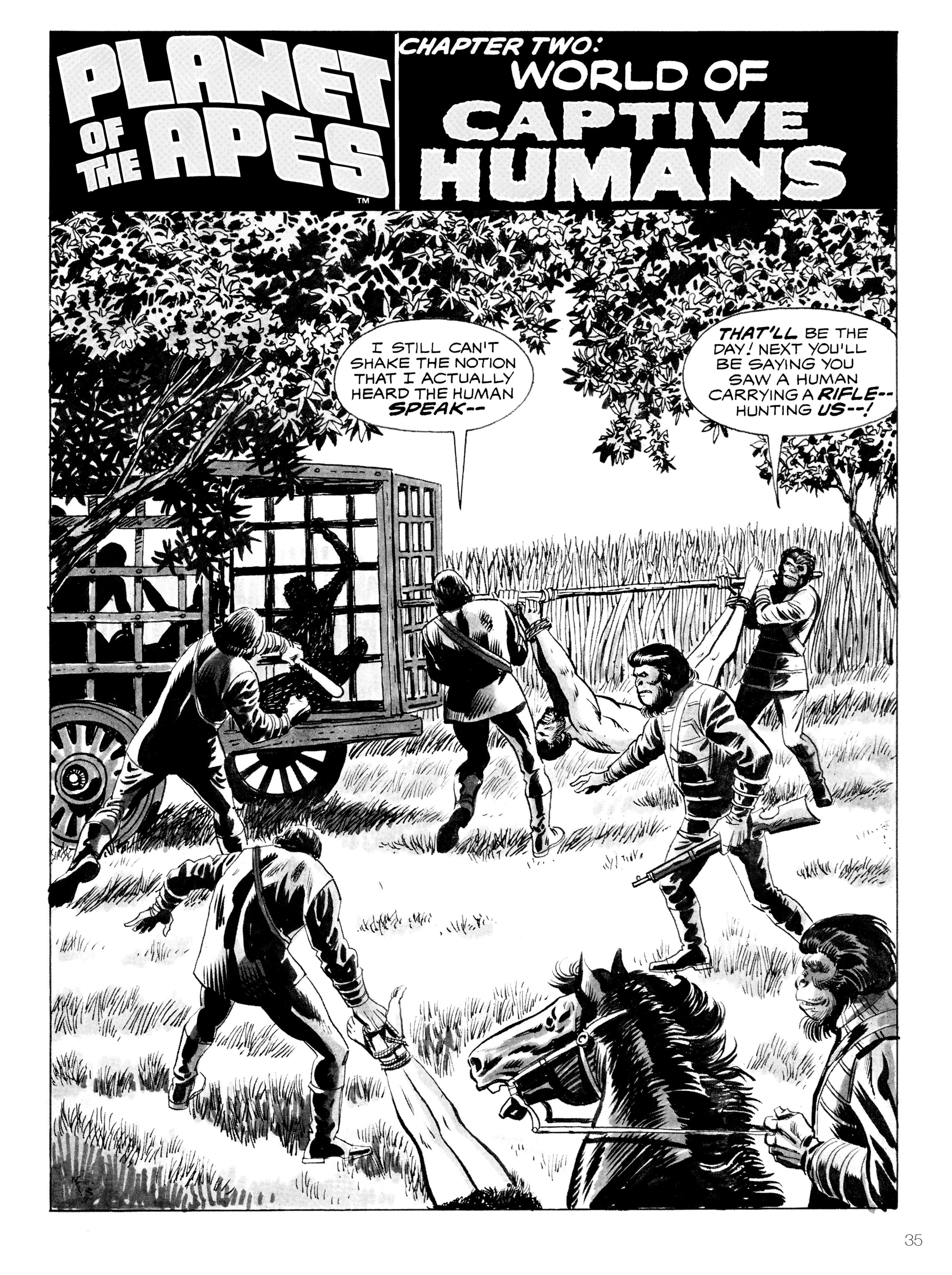 Read online Planet of the Apes: Archive comic -  Issue # TPB 2 (Part 1) - 32