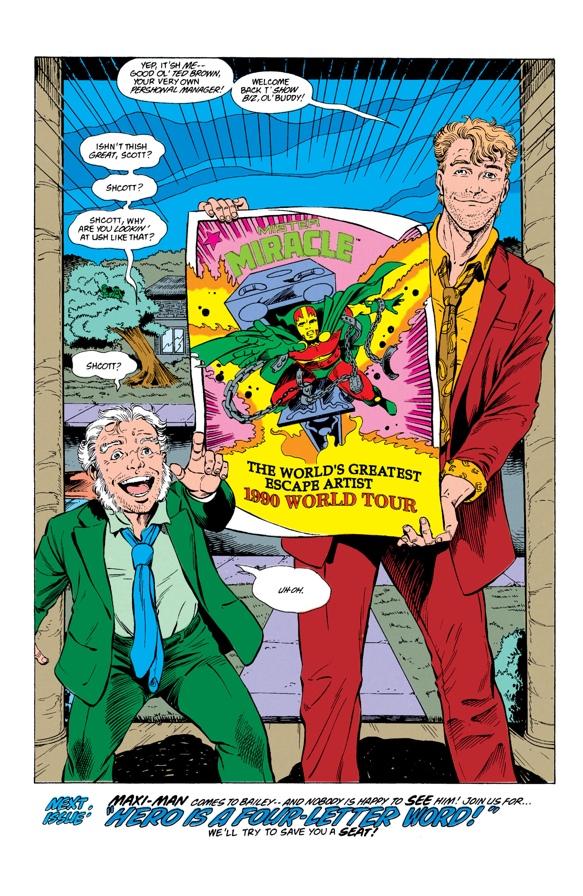 Read online Mister Miracle (1989) comic -  Issue #8 - 23