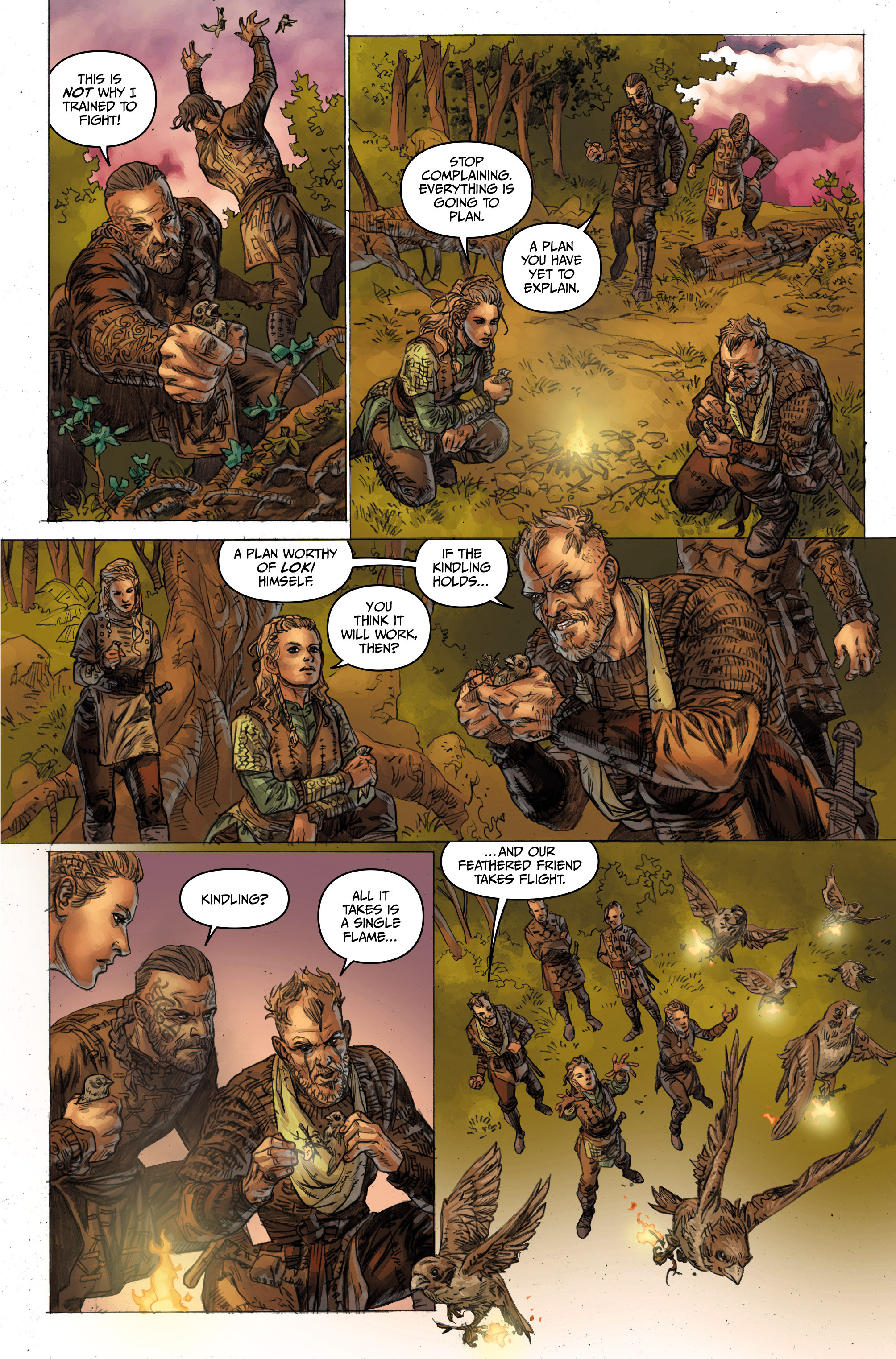 Read online Vikings: Uprising comic -  Issue #4 - 12