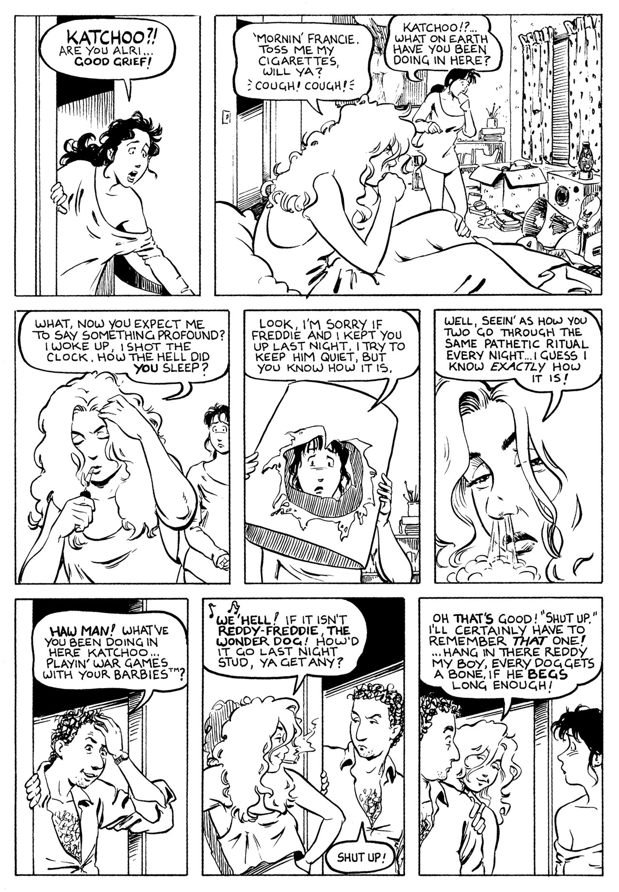 Read online Strangers in Paradise (1997) comic -  Issue #1 - 9