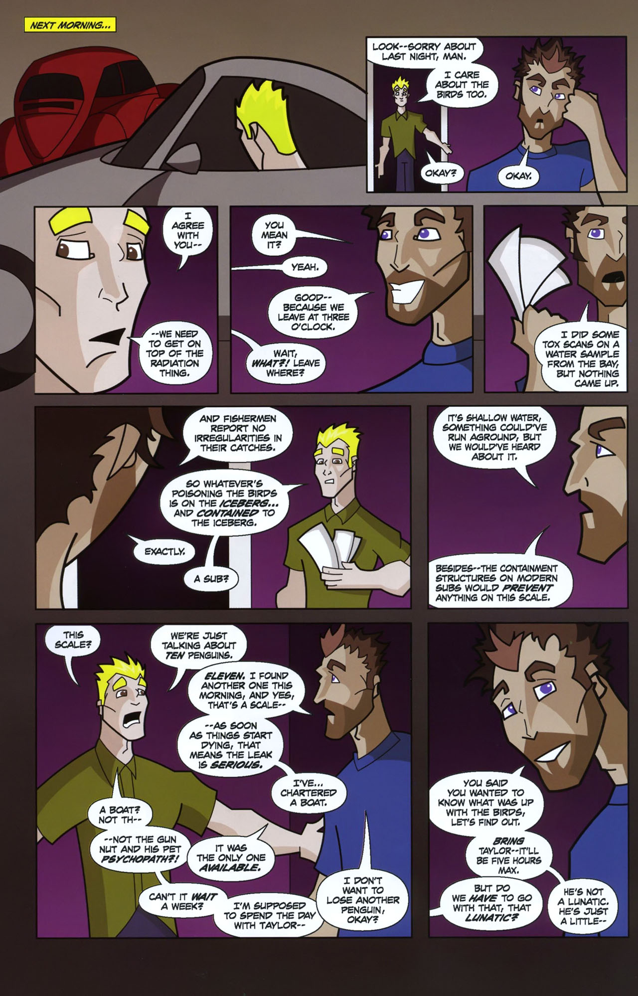 Read online Back To Mysterious Island comic -  Issue #1 - 11
