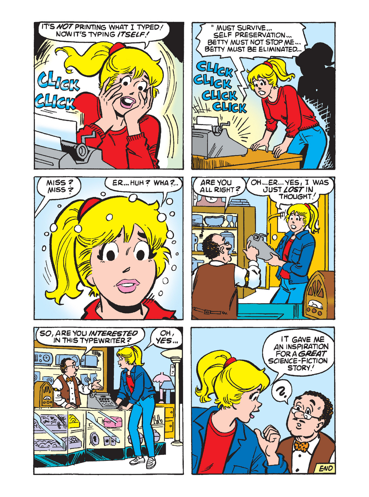 Read online Betty and Veronica Double Digest comic -  Issue #223 - 268