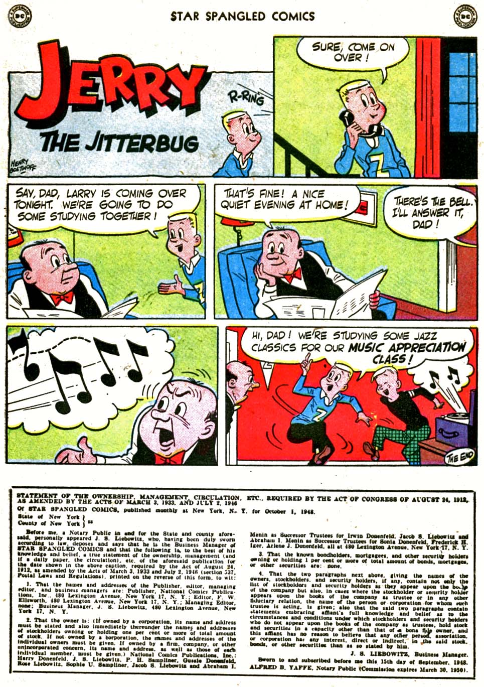 Read online Star Spangled Comics comic -  Issue #89 - 41