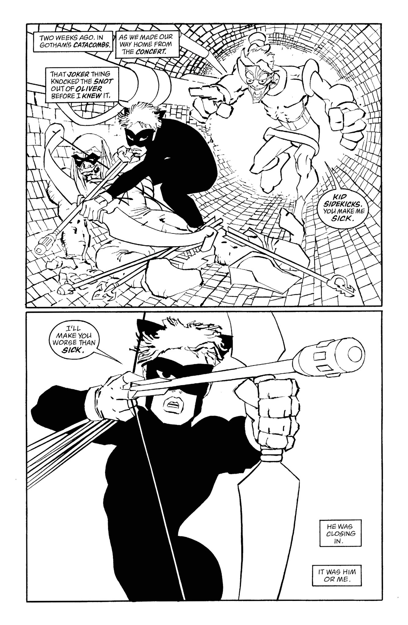 Read online Batman Noir: The Dark Knight Strikes Again comic -  Issue # TPB (Part 2) - 90