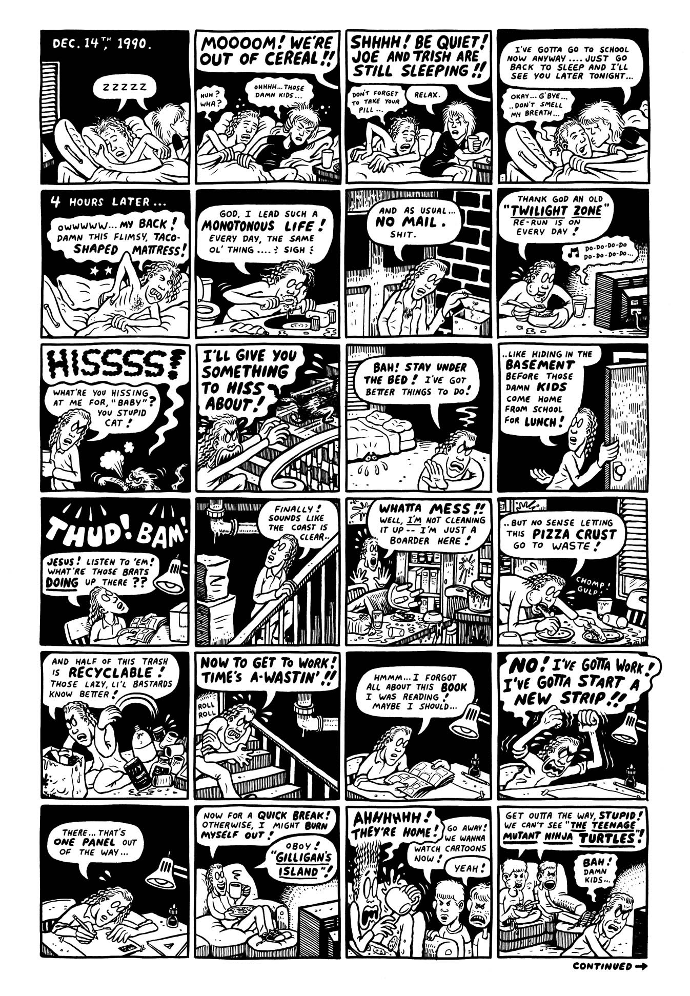 Read online Peepshow: The Cartoon Diary of Joe Matt comic -  Issue # Full - 75