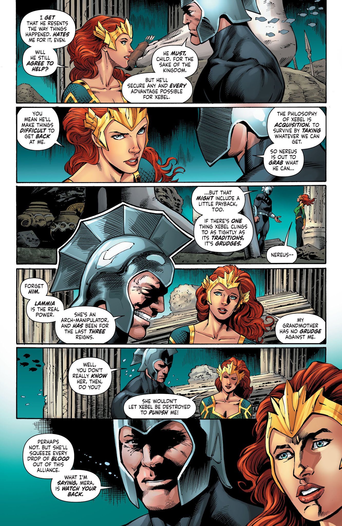 Read online Mera: Queen of Atlantis comic -  Issue #5 - 12