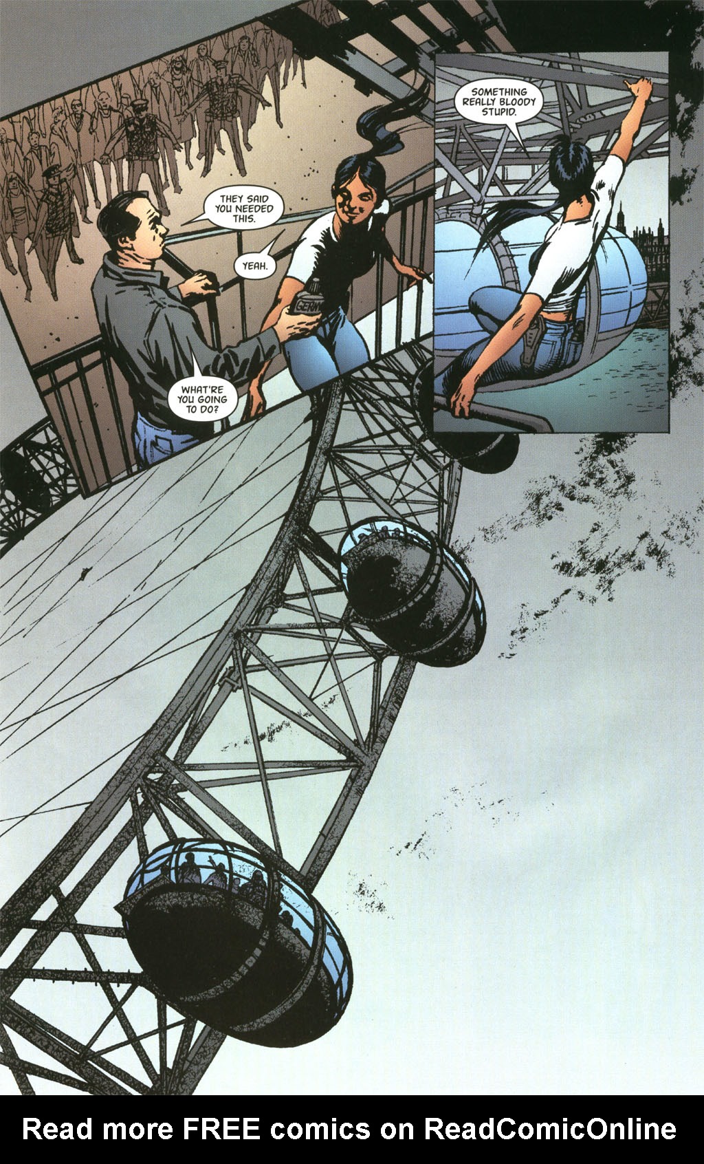 Read online Global Frequency comic -  Issue #6 - 17