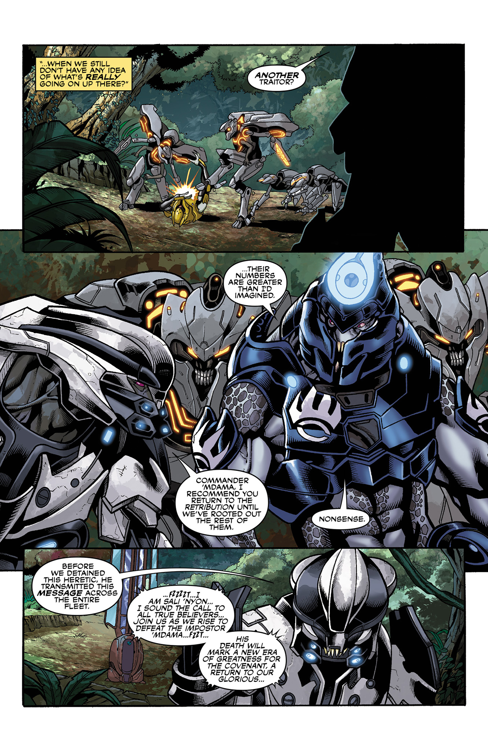 Read online Halo: Escalation comic -  Issue #15 - 7