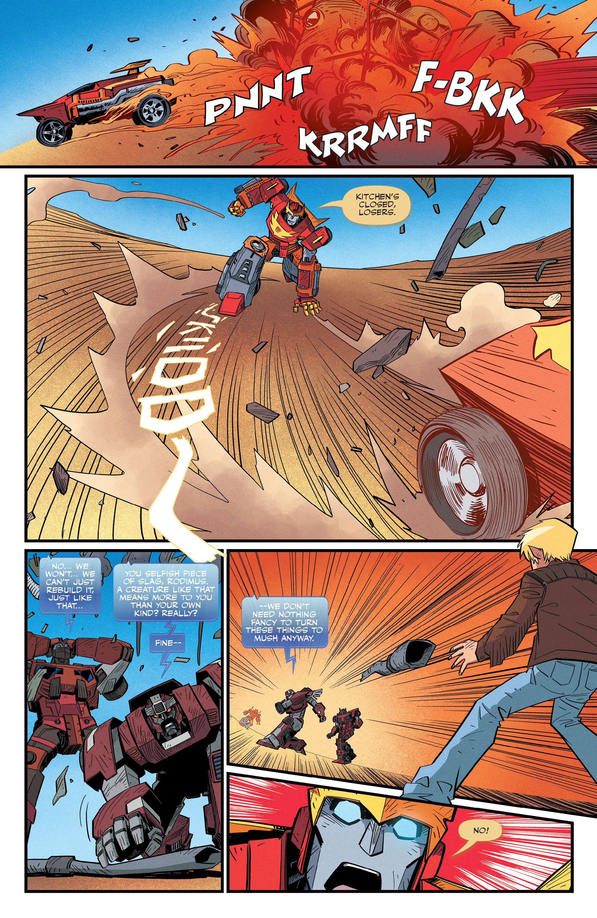 Read online Transformers: Last Bot Standing comic -  Issue #3 - 13