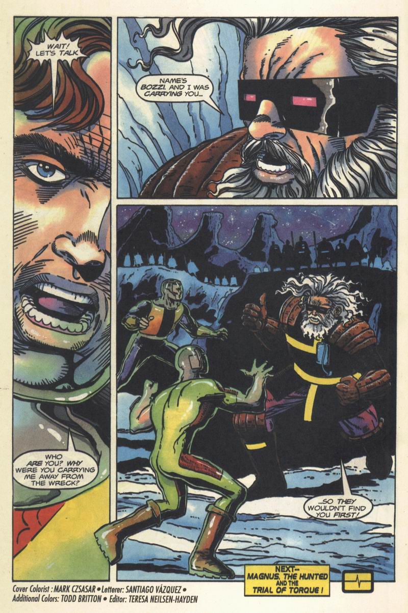 Read online Magnus Robot Fighter (1991) comic -  Issue #44 - 22