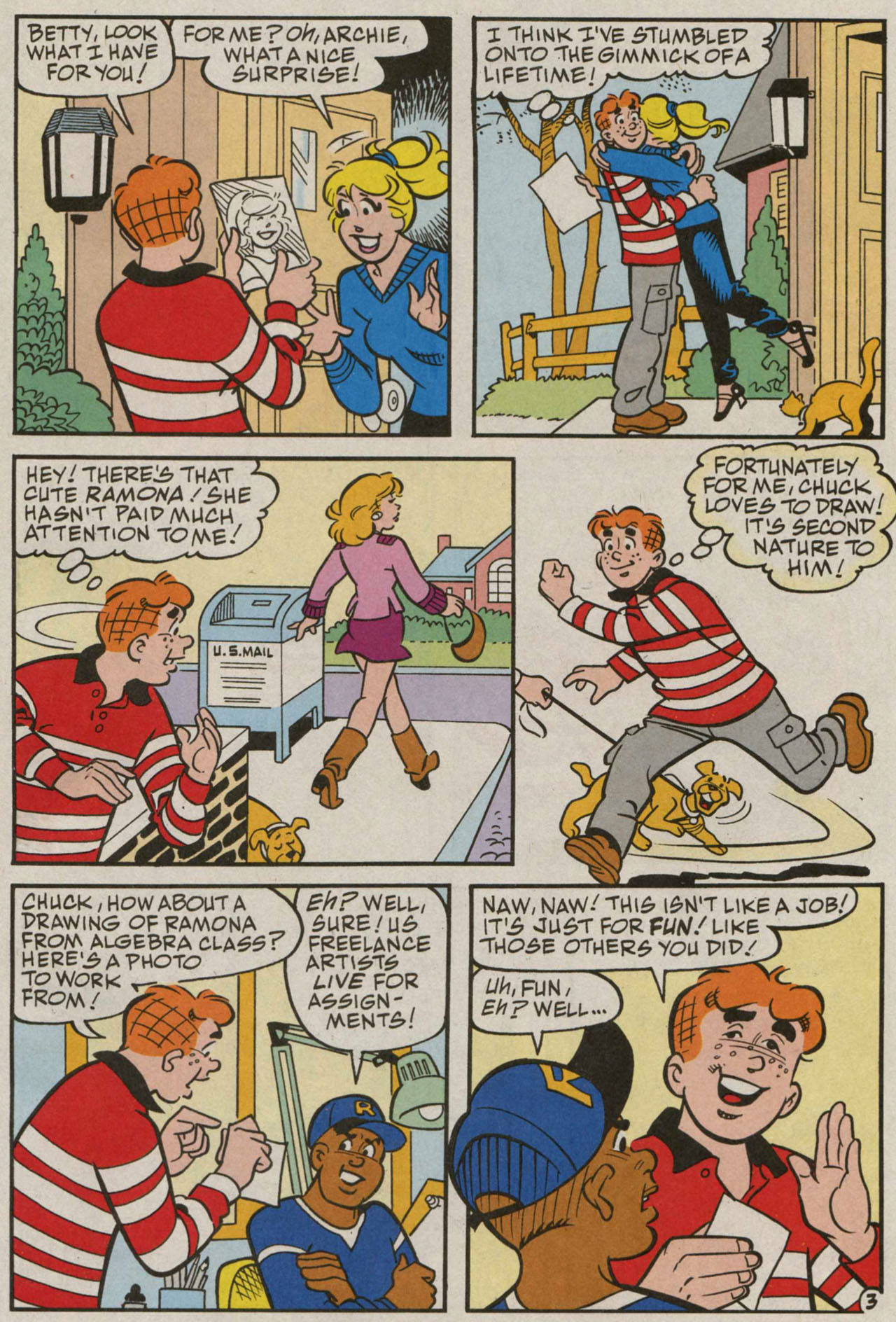 Read online Archie (1960) comic -  Issue #583 - 4