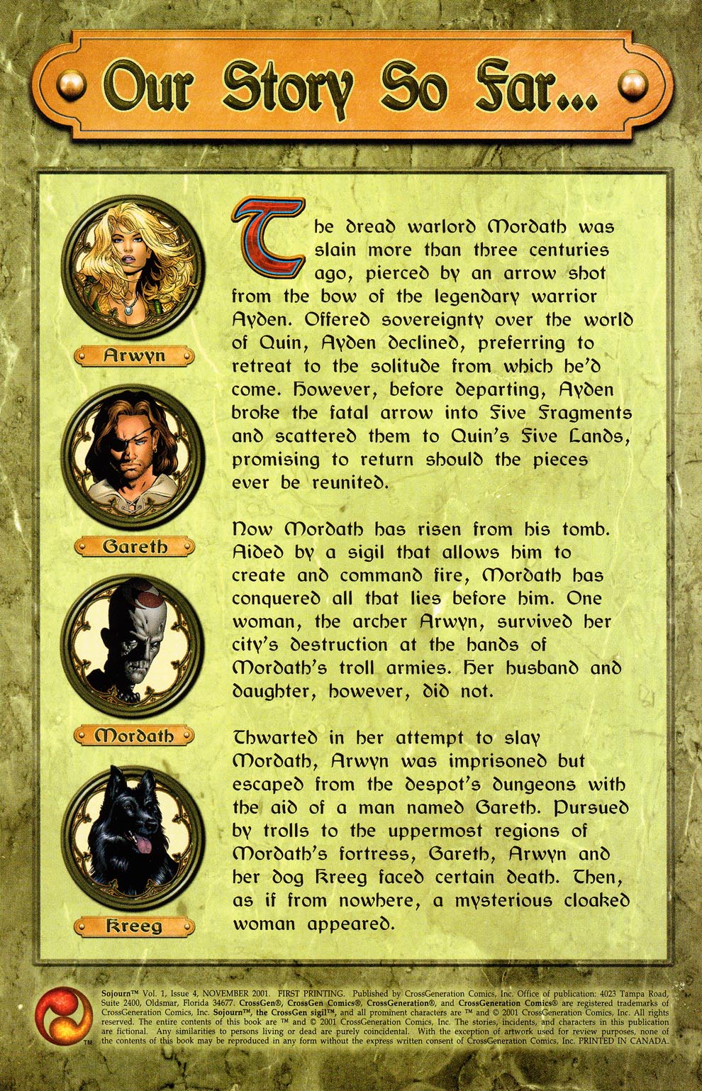 Read online Sojourn comic -  Issue #4 - 2