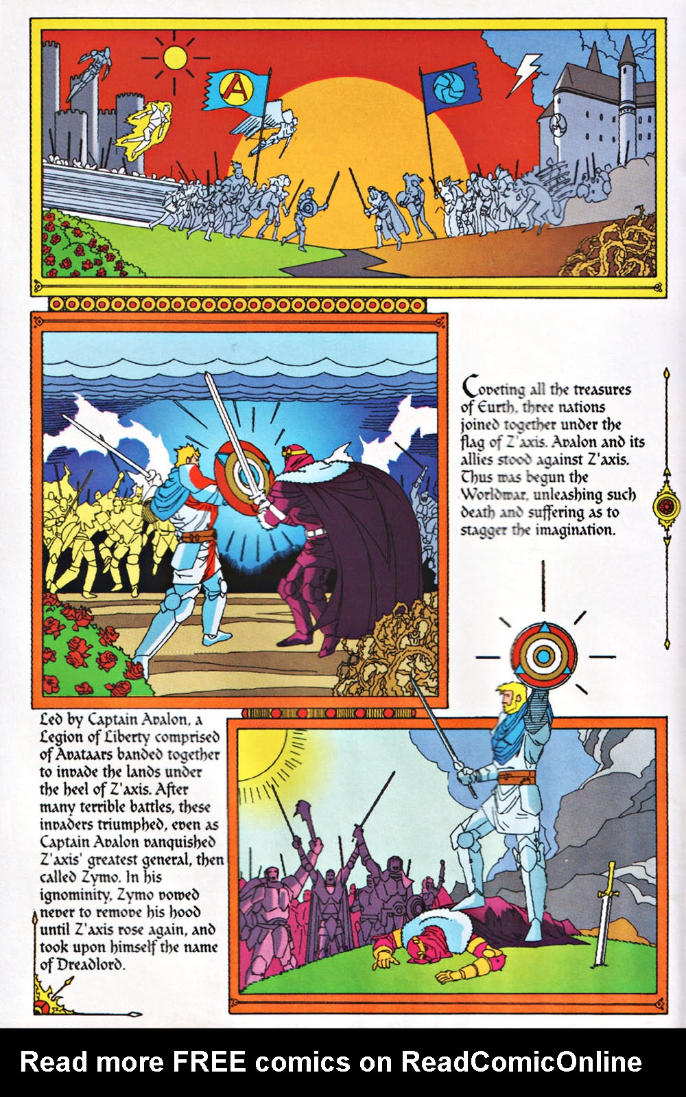 Read online Avataars: Covenant of the Shield comic -  Issue #3 - 8