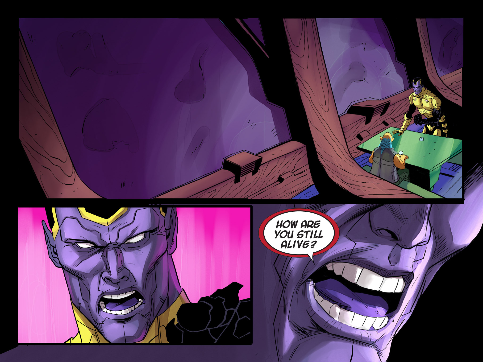 Read online Thanos: A God Up There Listening comic -  Issue # TPB - 159