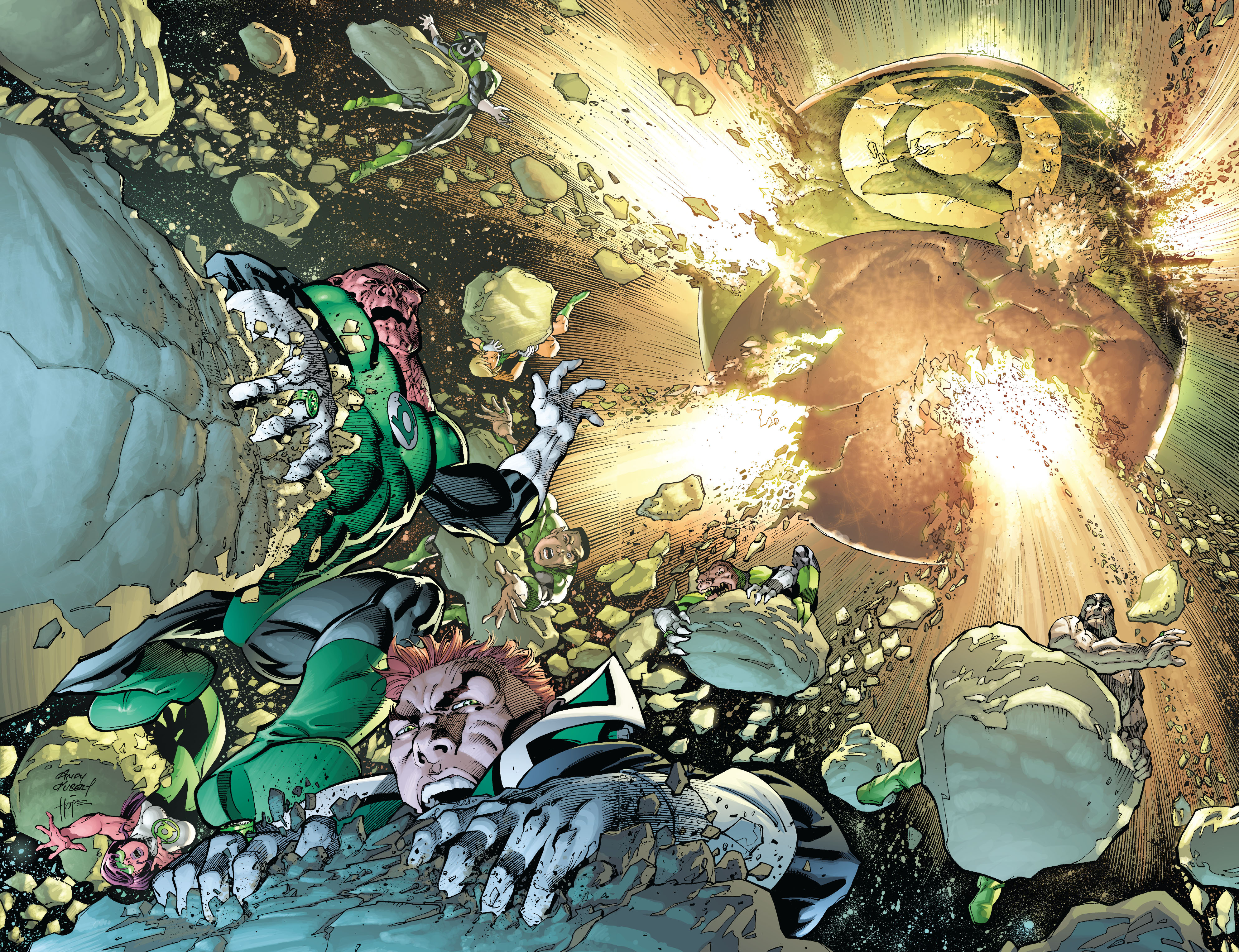 Read online Green Lantern: The Wrath of the First Lantern comic -  Issue # TPB - 194