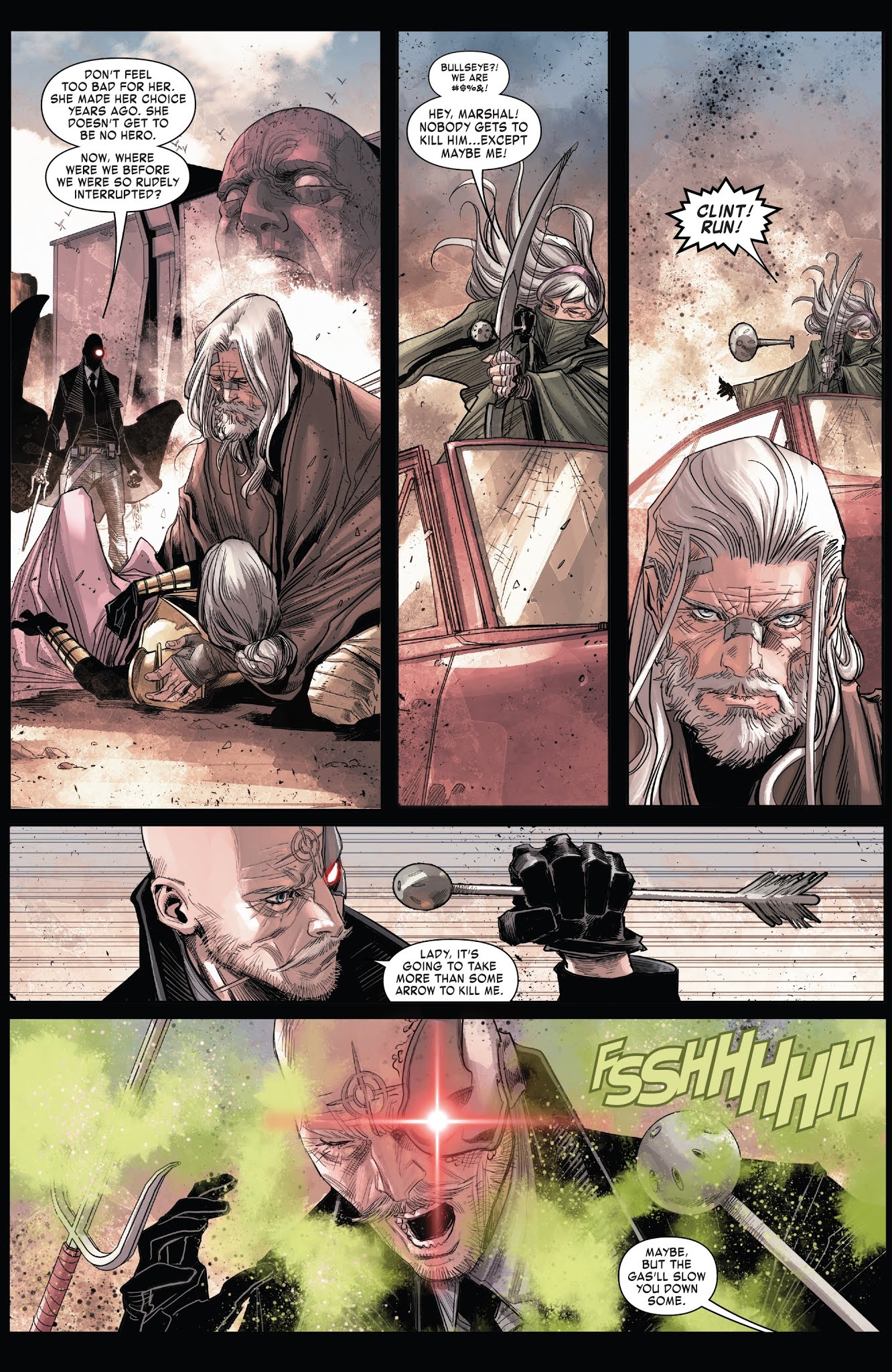 Read online Old Man Hawkeye comic -  Issue #9 - 19