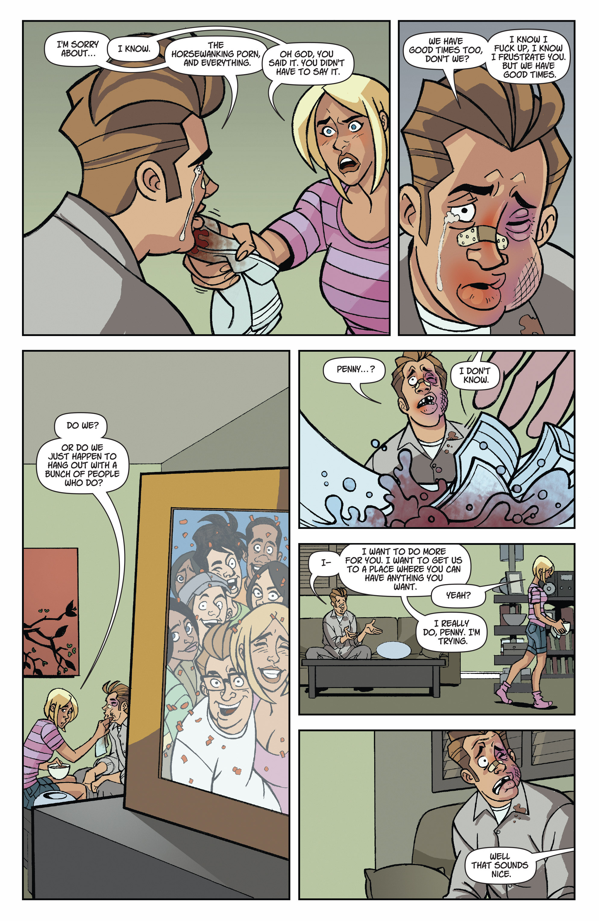 Read online A Train Called Love comic -  Issue #8 - 19