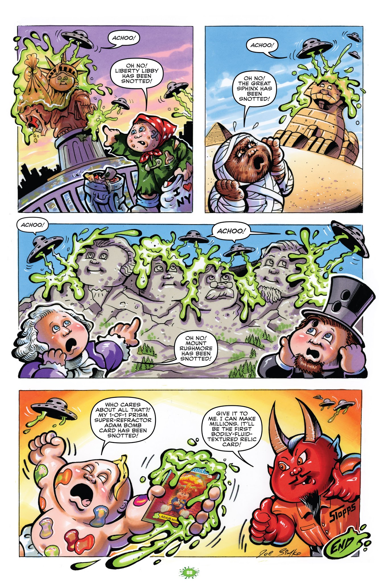 Read online Garbage Pail Kids comic -  Issue # TPB - 88
