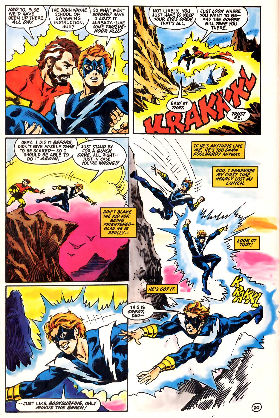 Read online Captain Thunder and Blue Bolt comic -  Issue #1 - 22