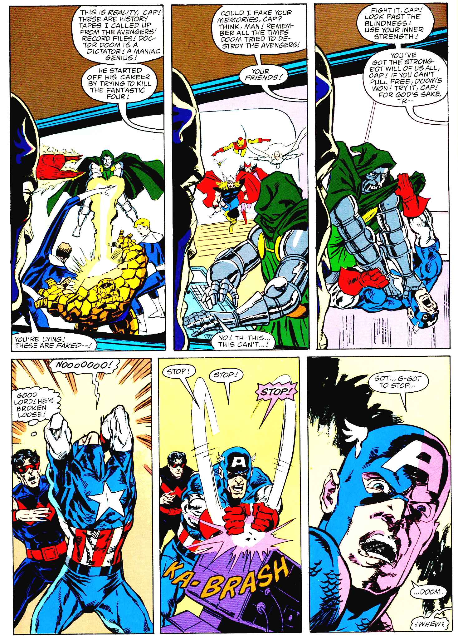 Read online Marvel Graphic Novel comic -  Issue #27 - Avengers - Emperor Doom - 45