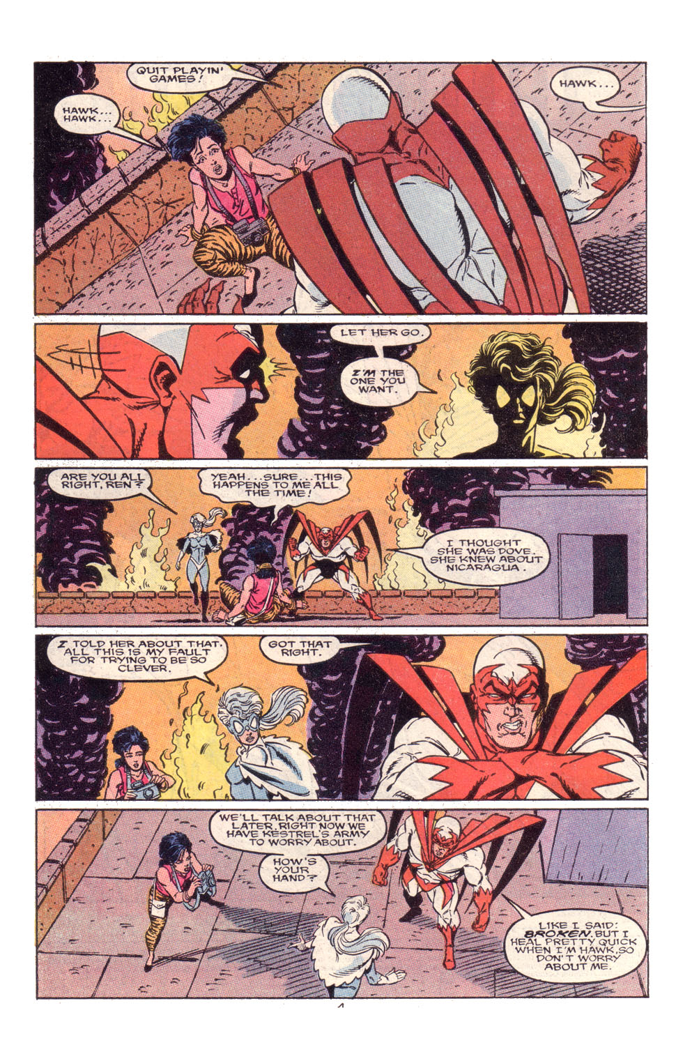 Read online Hawk and Dove (1988) comic -  Issue #4 - 5