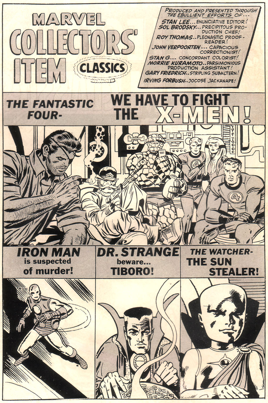 Read online Marvel Collectors' Item Classics comic -  Issue #20 - 2