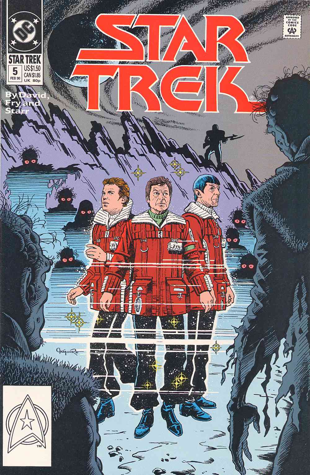 Read online Star Trek (1989) comic -  Issue #5 - 1