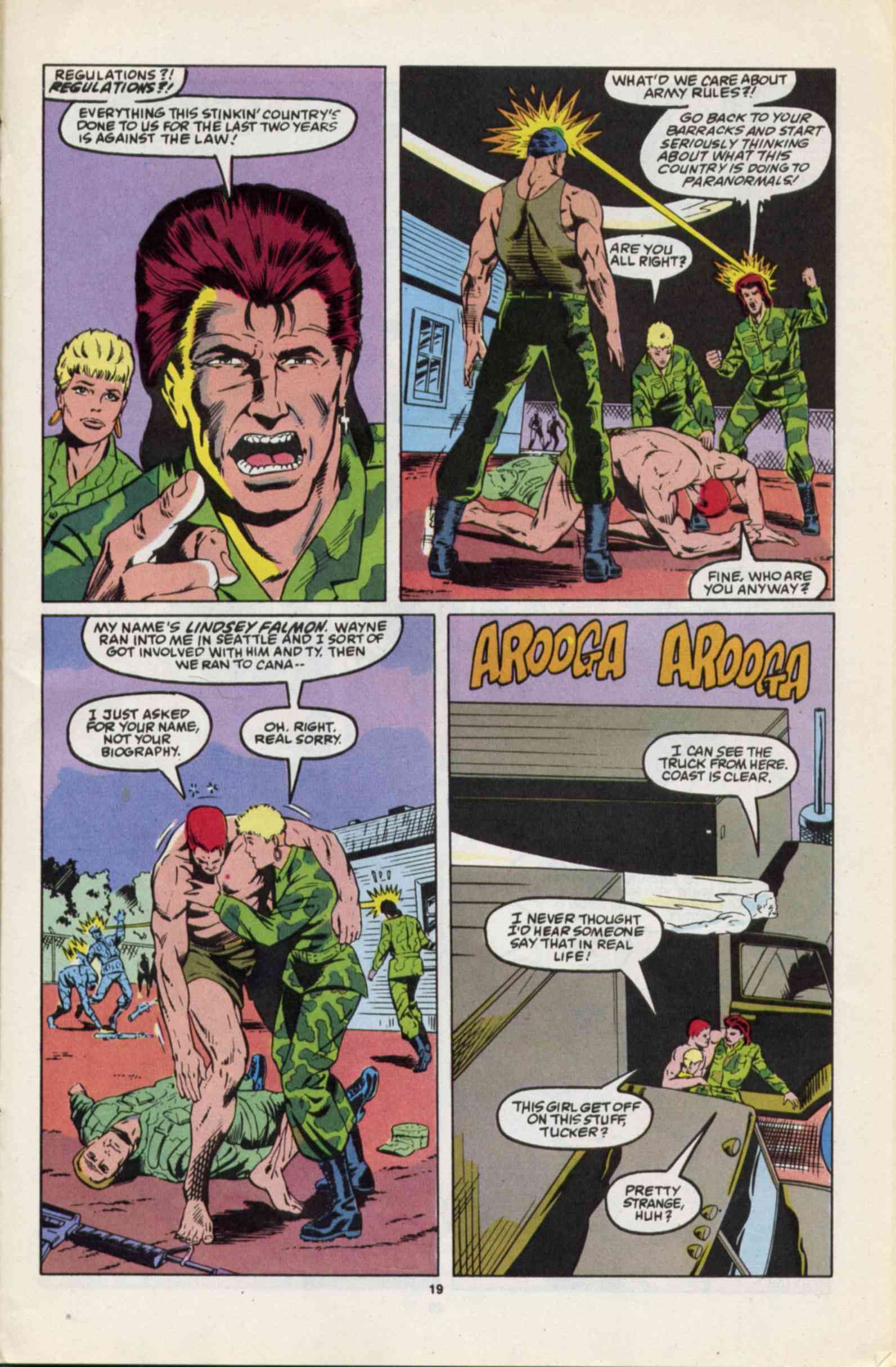 Read online Psi-Force comic -  Issue #23 - 21